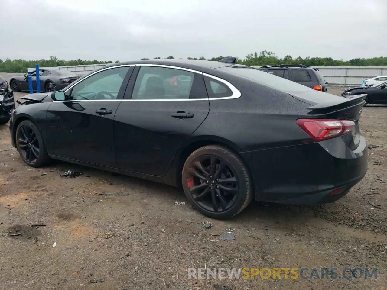 2 Photograph of a damaged car 1G1ZD5ST5NF182677 CHEVROLET MALIBU 2022