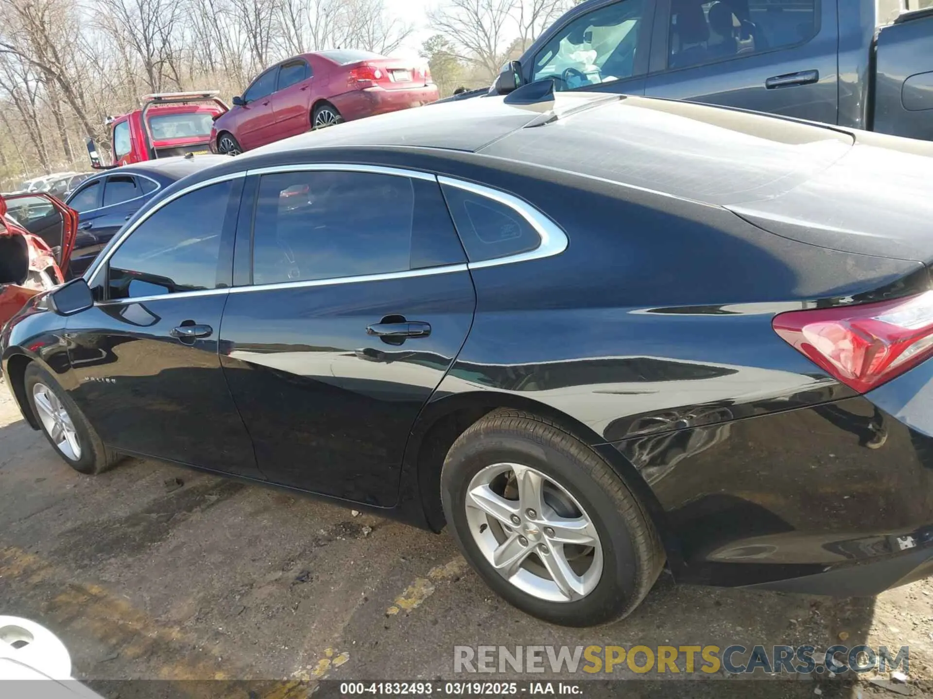 14 Photograph of a damaged car 1G1ZD5ST6NF151647 CHEVROLET MALIBU 2022