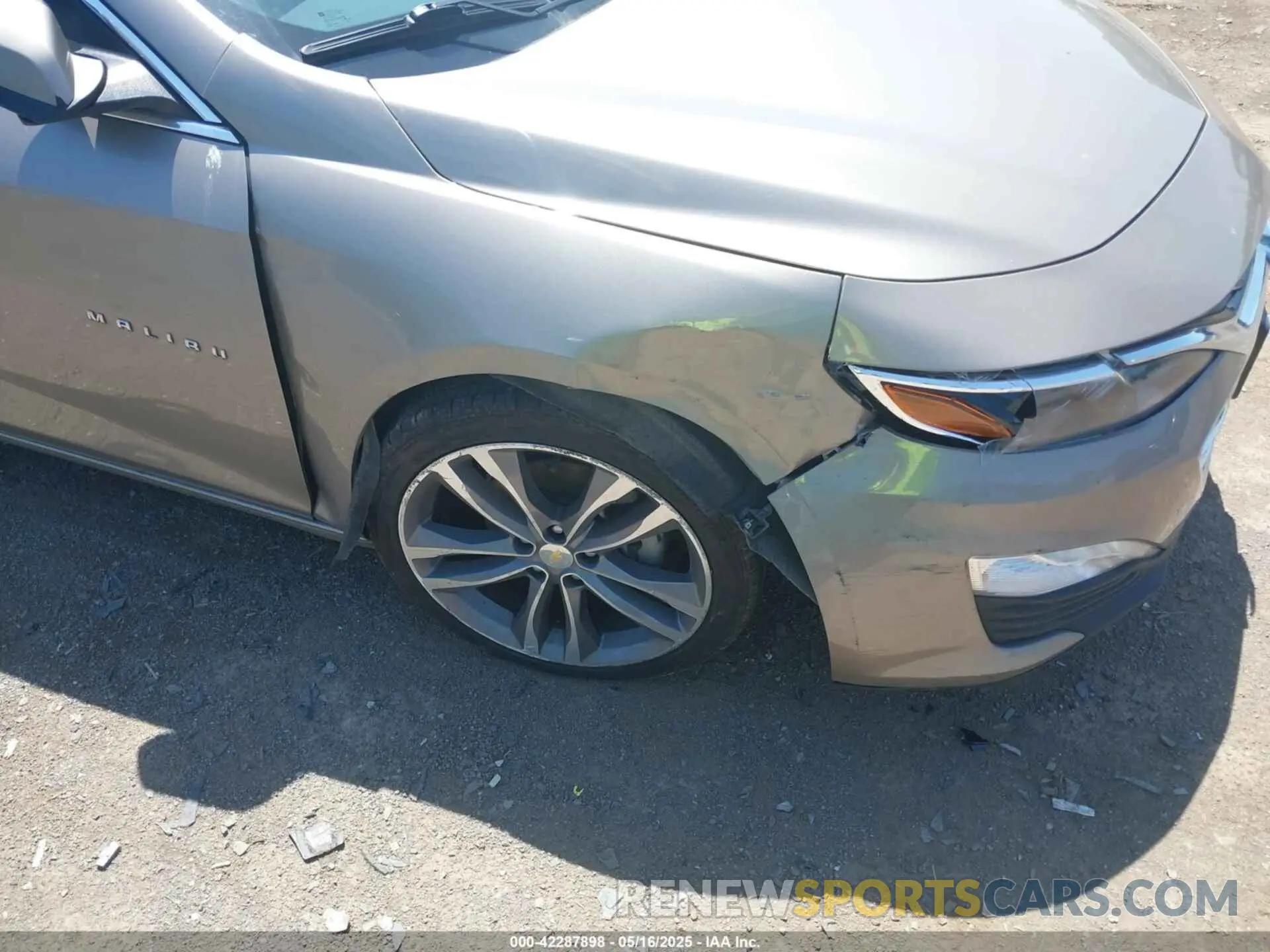 6 Фотография поврежденного автомобиля 1G1ZD5ST6NF178010 CHEVROLET MALIBU 2022