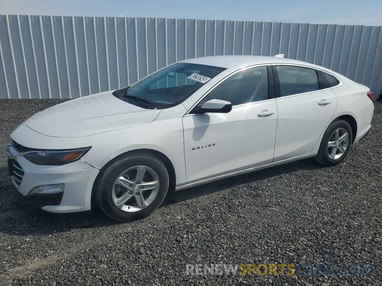 1 Photograph of a damaged car 1G1ZD5ST6NF194546 CHEVROLET MALIBU 2022