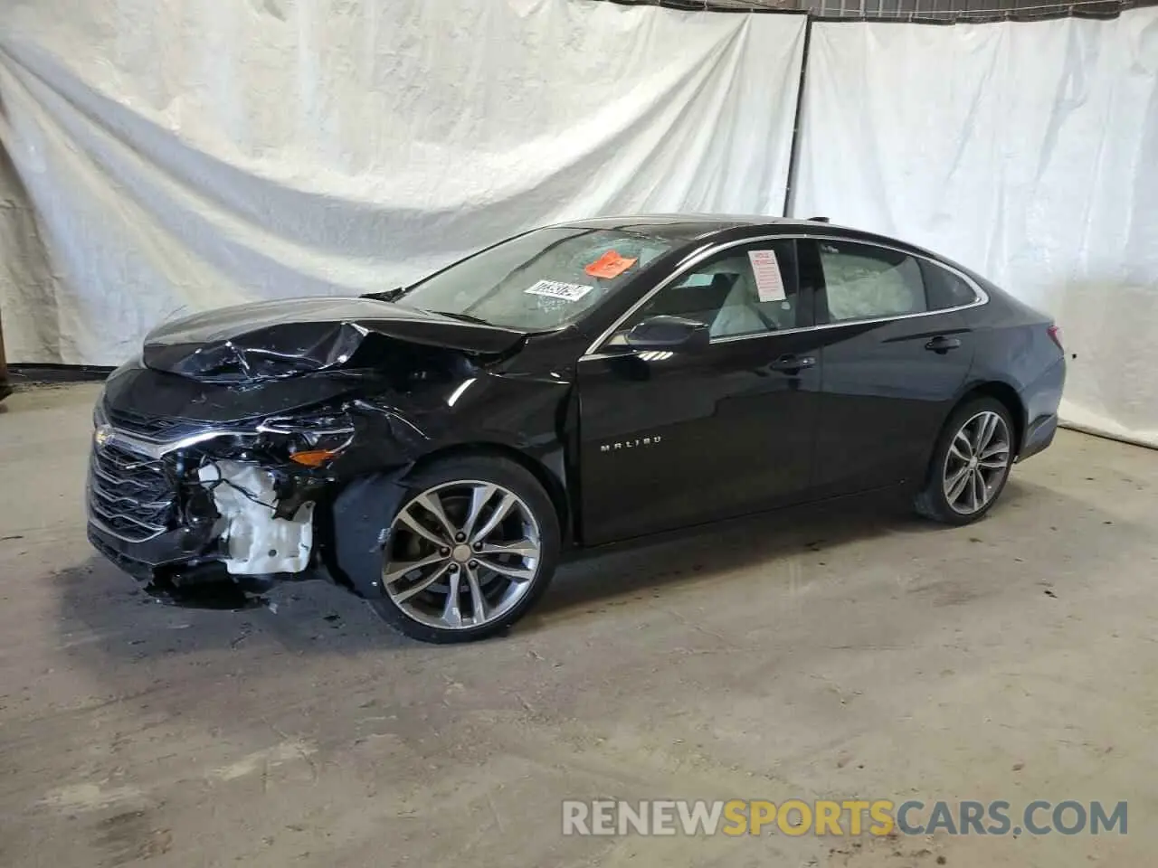 1 Photograph of a damaged car 1G1ZD5ST7NF109598 CHEVROLET MALIBU 2022