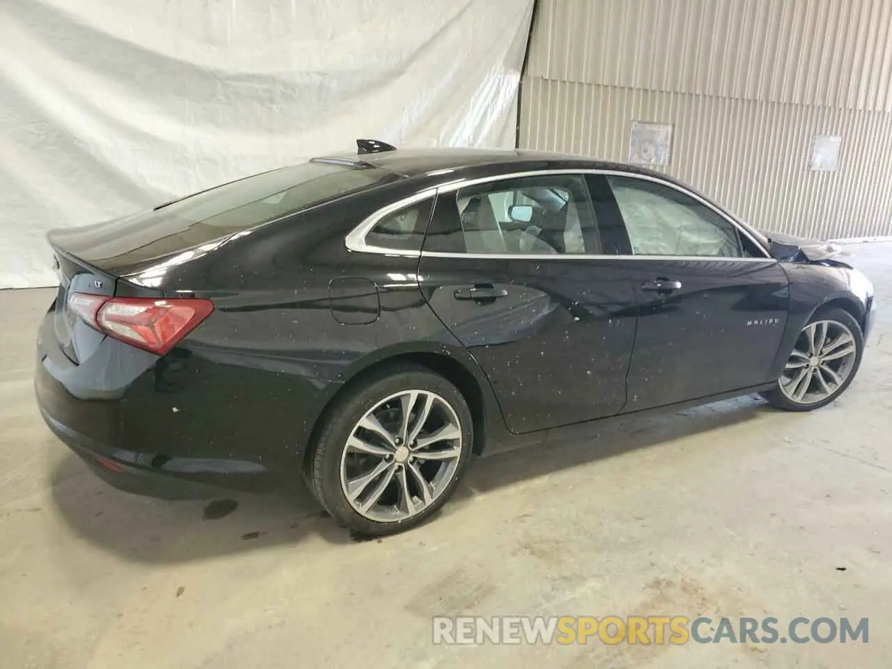 3 Photograph of a damaged car 1G1ZD5ST7NF109598 CHEVROLET MALIBU 2022