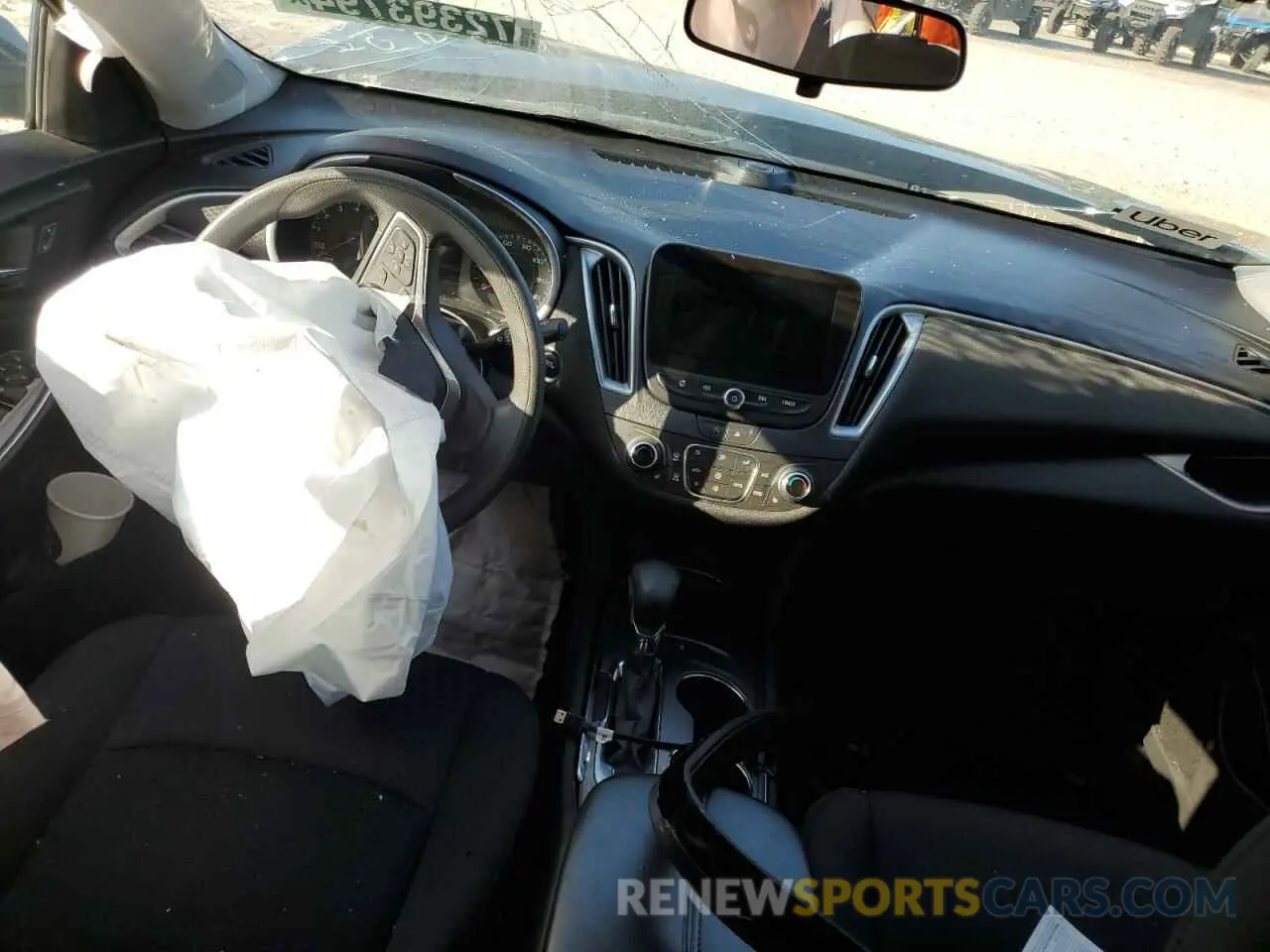 8 Photograph of a damaged car 1G1ZD5ST7NF109598 CHEVROLET MALIBU 2022