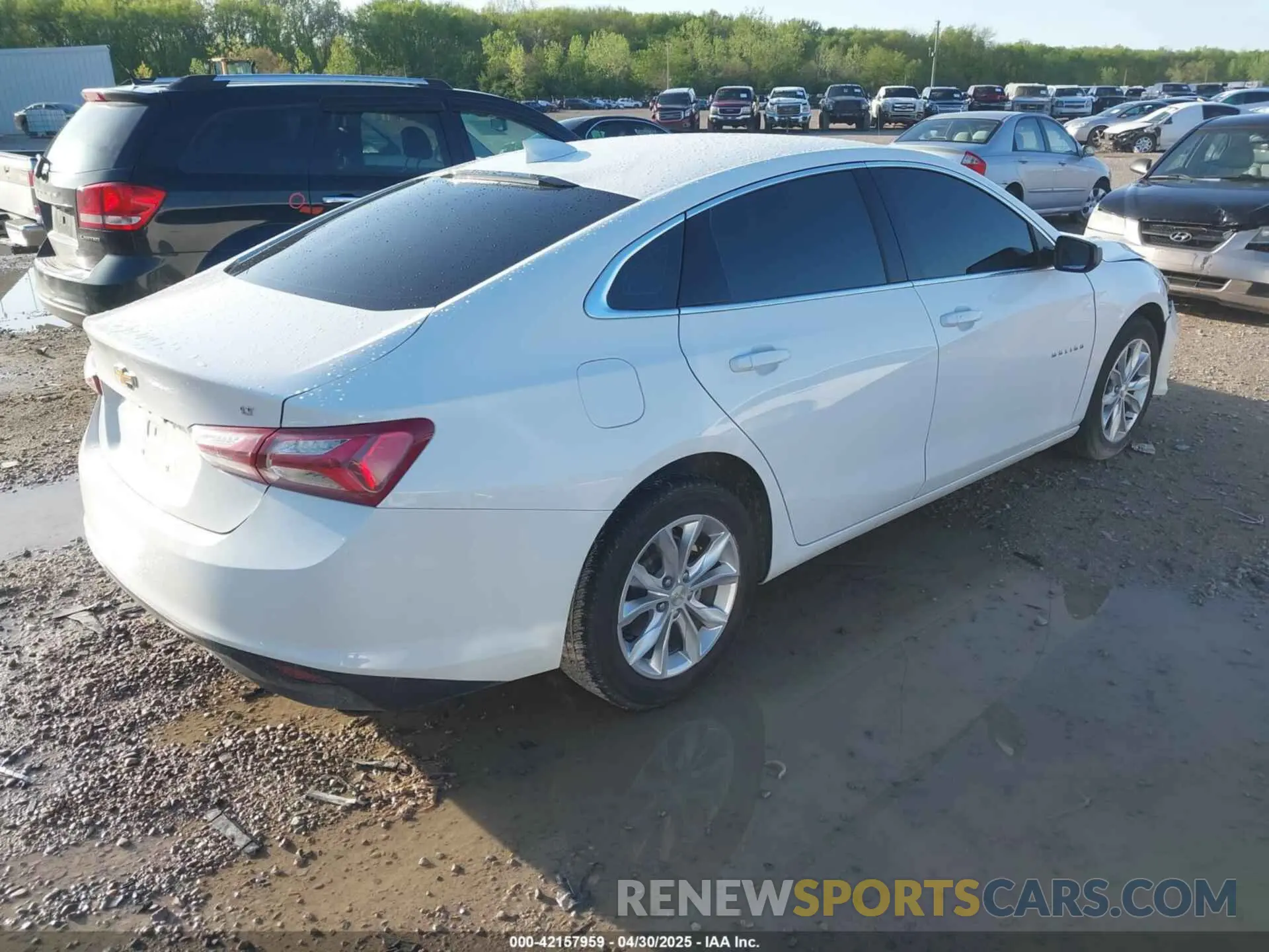4 Photograph of a damaged car 1G1ZD5ST7NF115966 CHEVROLET MALIBU 2022