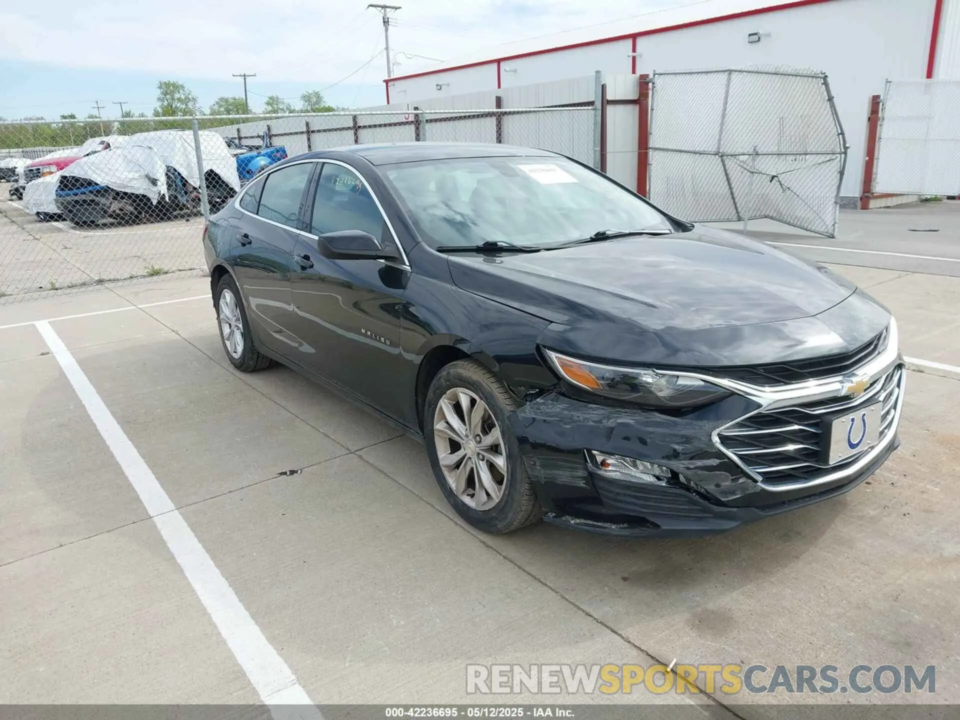 1 Photograph of a damaged car 1G1ZD5ST7NF132346 CHEVROLET MALIBU 2022