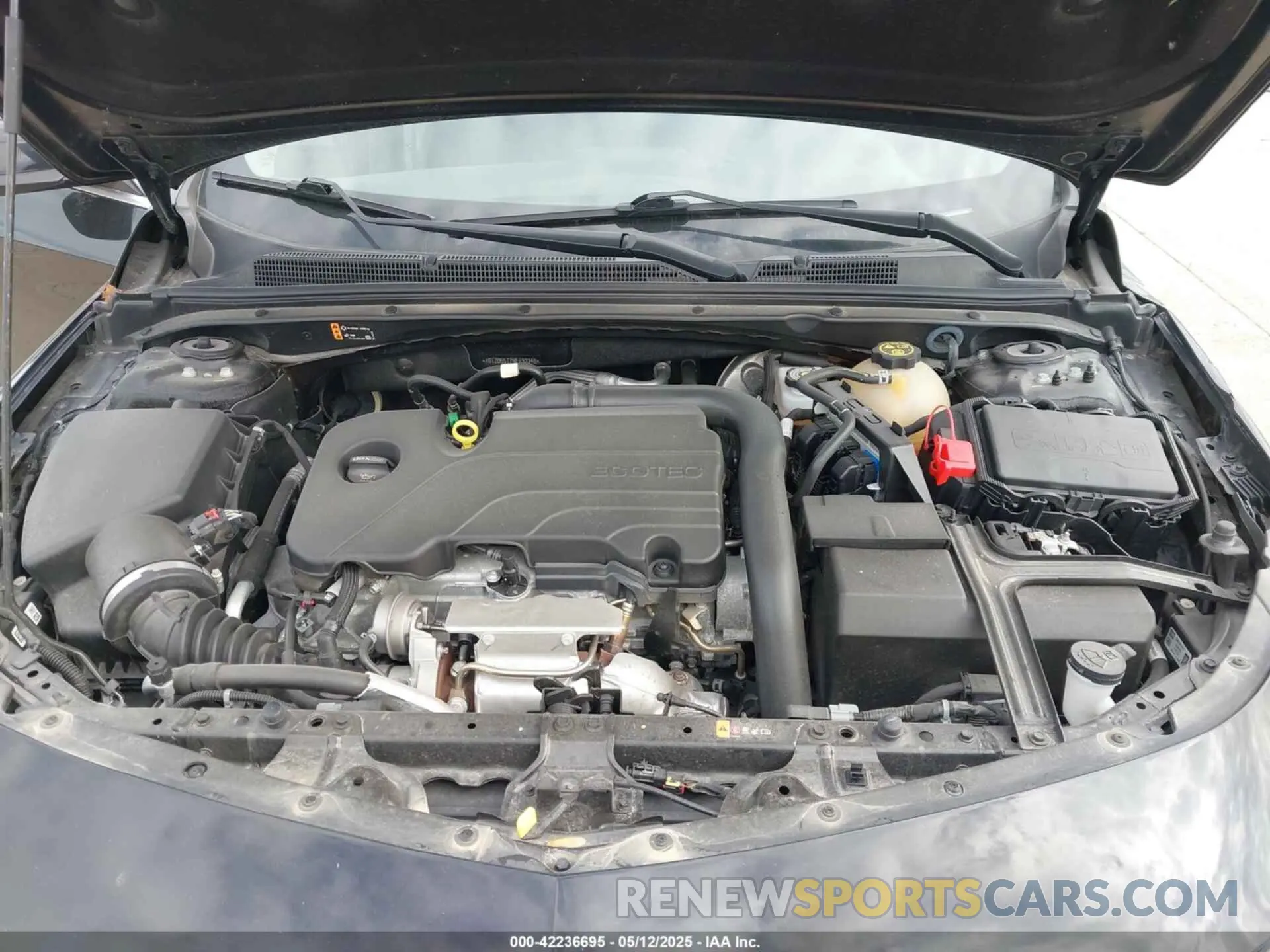 10 Photograph of a damaged car 1G1ZD5ST7NF132346 CHEVROLET MALIBU 2022