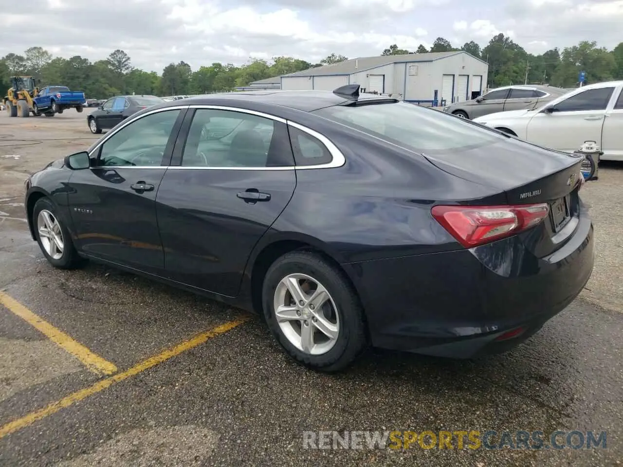 2 Photograph of a damaged car 1G1ZD5ST7NF133397 CHEVROLET MALIBU 2022