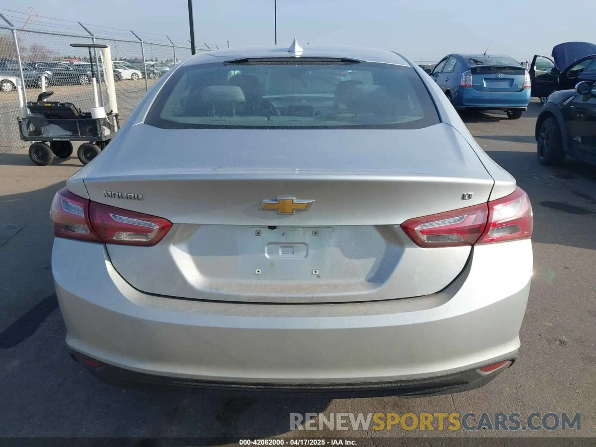 16 Фотография поврежденного автомобиля 1G1ZD5ST7NF142889 CHEVROLET MALIBU 2022