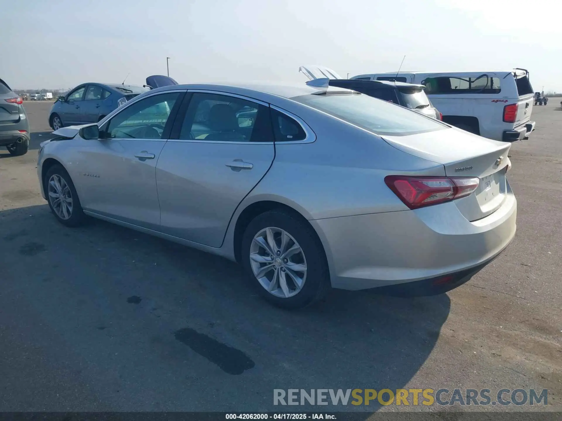 3 Фотография поврежденного автомобиля 1G1ZD5ST7NF142889 CHEVROLET MALIBU 2022