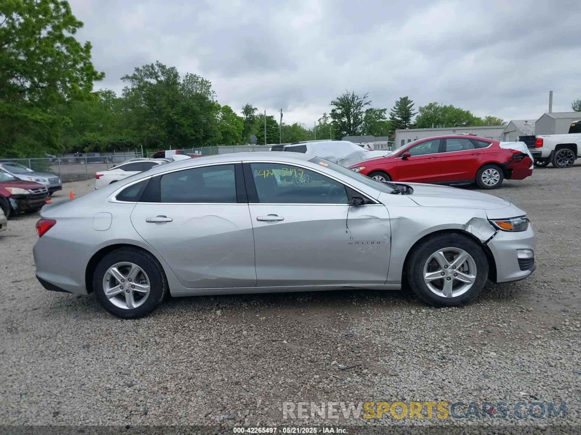 13 Фотография поврежденного автомобиля 1G1ZD5ST7NF150863 CHEVROLET MALIBU 2022