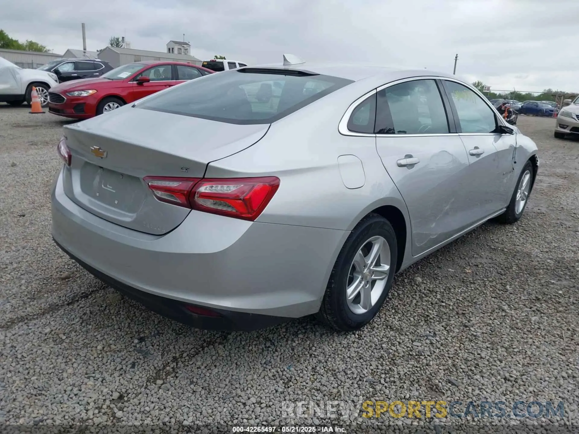 4 Фотография поврежденного автомобиля 1G1ZD5ST7NF150863 CHEVROLET MALIBU 2022