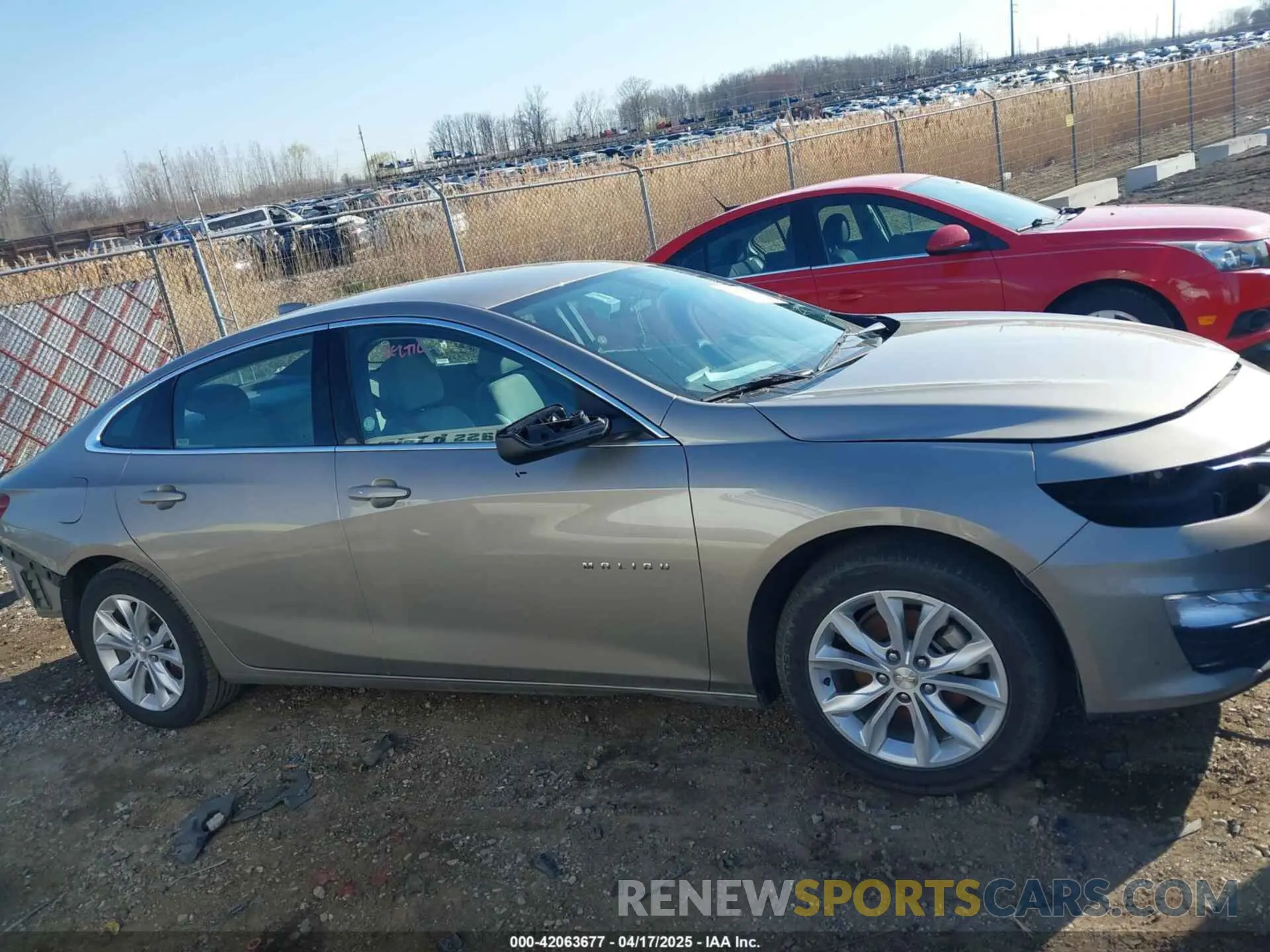 13 Photograph of a damaged car 1G1ZD5ST7NF154833 CHEVROLET MALIBU 2022