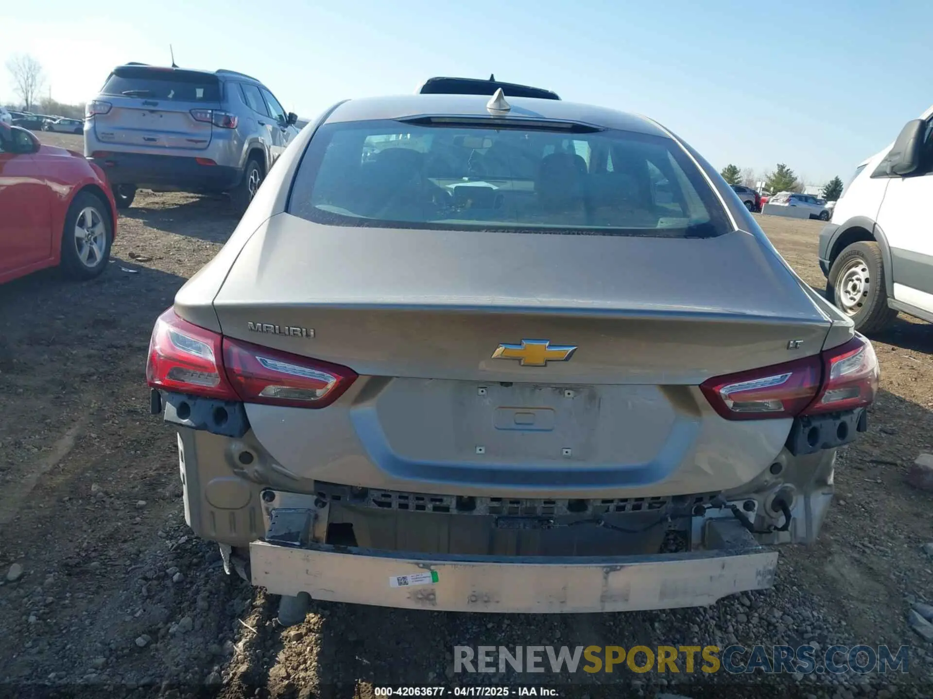 16 Photograph of a damaged car 1G1ZD5ST7NF154833 CHEVROLET MALIBU 2022
