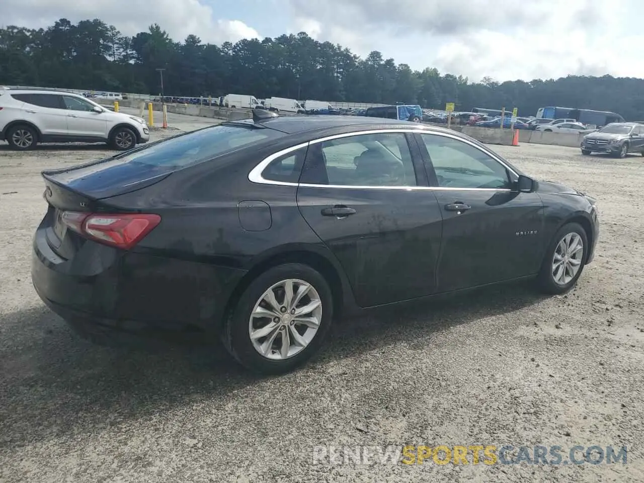 3 Photograph of a damaged car 1G1ZD5ST7NF158705 CHEVROLET MALIBU 2022