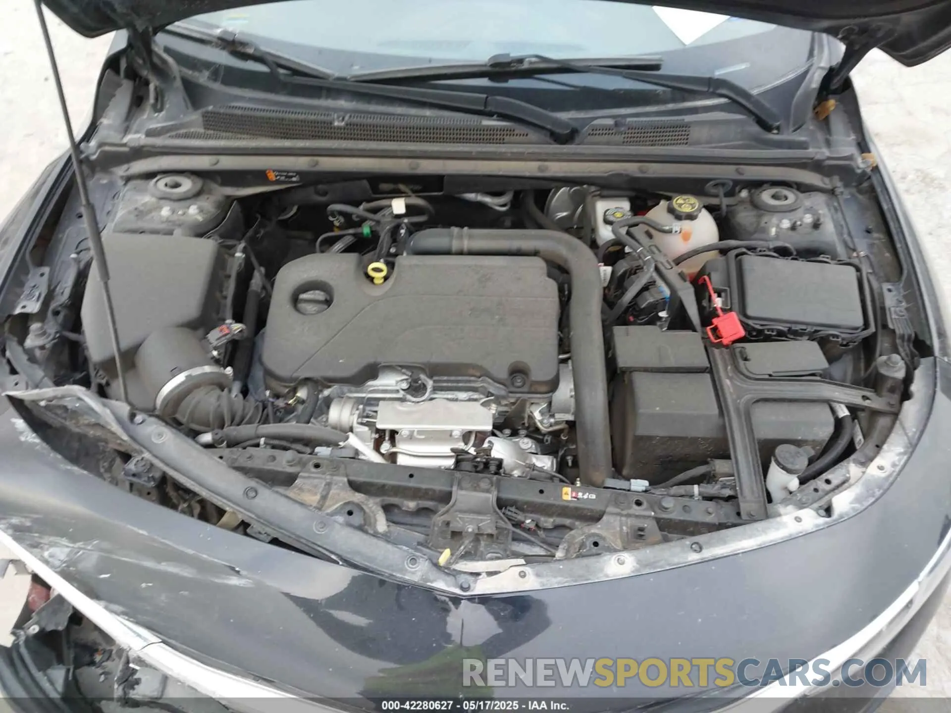 10 Photograph of a damaged car 1G1ZD5ST7NF164293 CHEVROLET MALIBU 2022