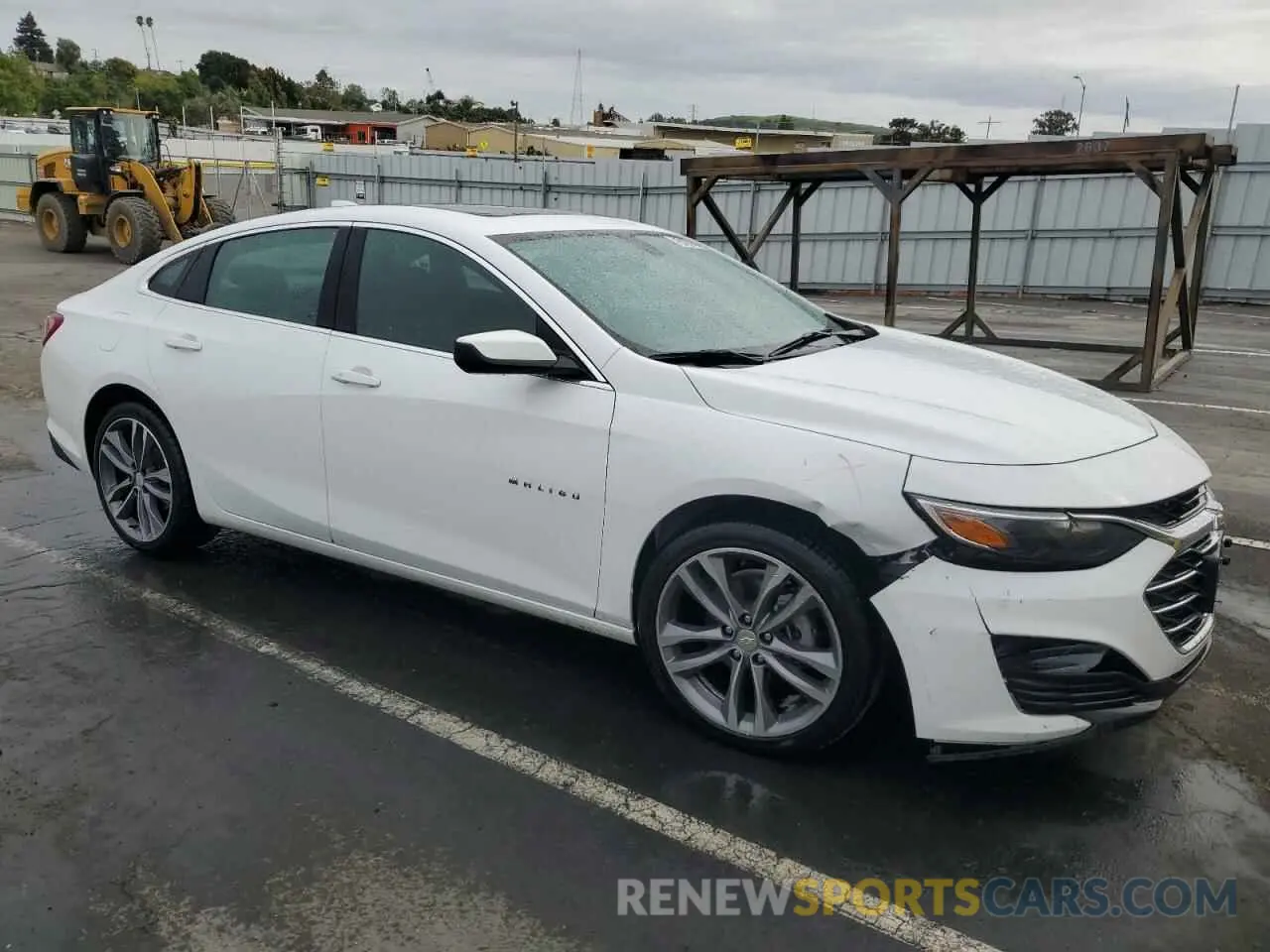 4 Photograph of a damaged car 1G1ZD5ST7NF181675 CHEVROLET MALIBU 2022