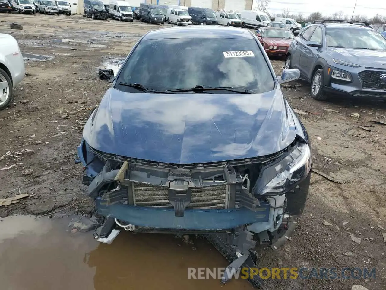 5 Photograph of a damaged car 1G1ZD5ST7NF183720 CHEVROLET MALIBU 2022
