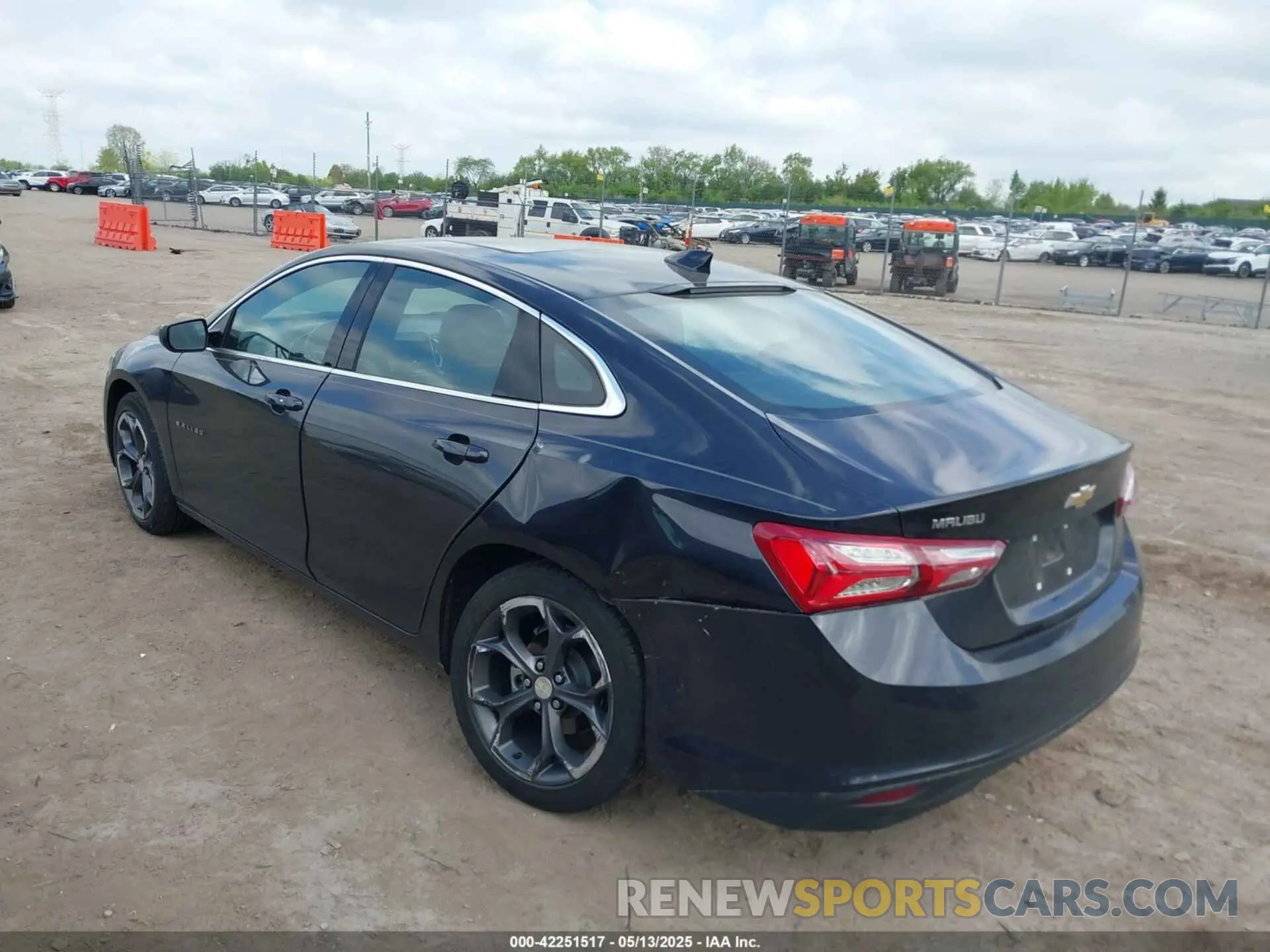 3 Photograph of a damaged car 1G1ZD5ST7NF202475 CHEVROLET MALIBU 2022