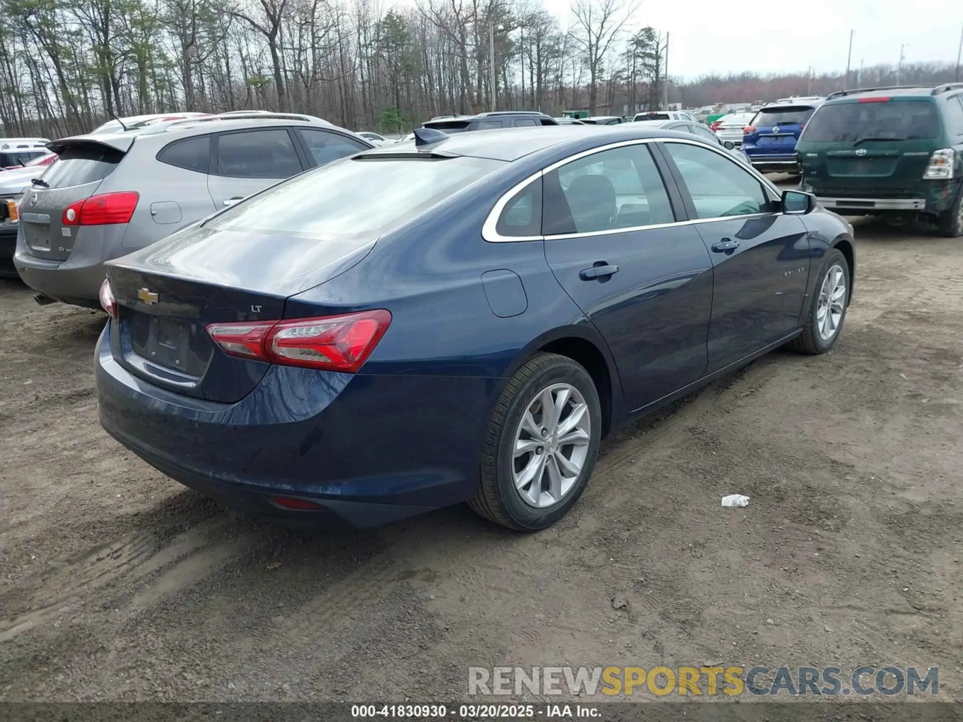4 Фотография поврежденного автомобиля 1G1ZD5ST8NF106984 CHEVROLET MALIBU 2022