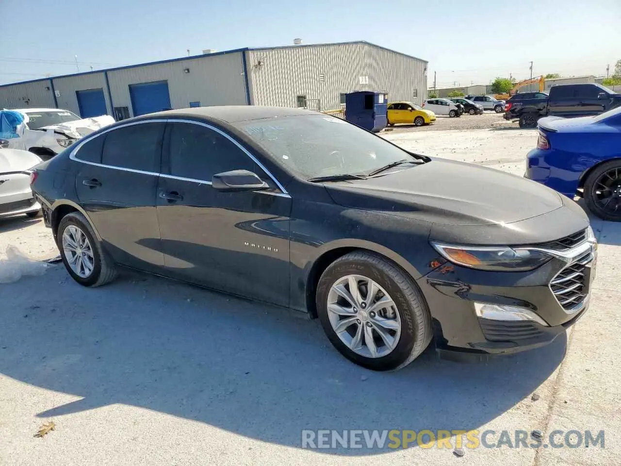 4 Photograph of a damaged car 1G1ZD5ST8NF110825 CHEVROLET MALIBU 2022