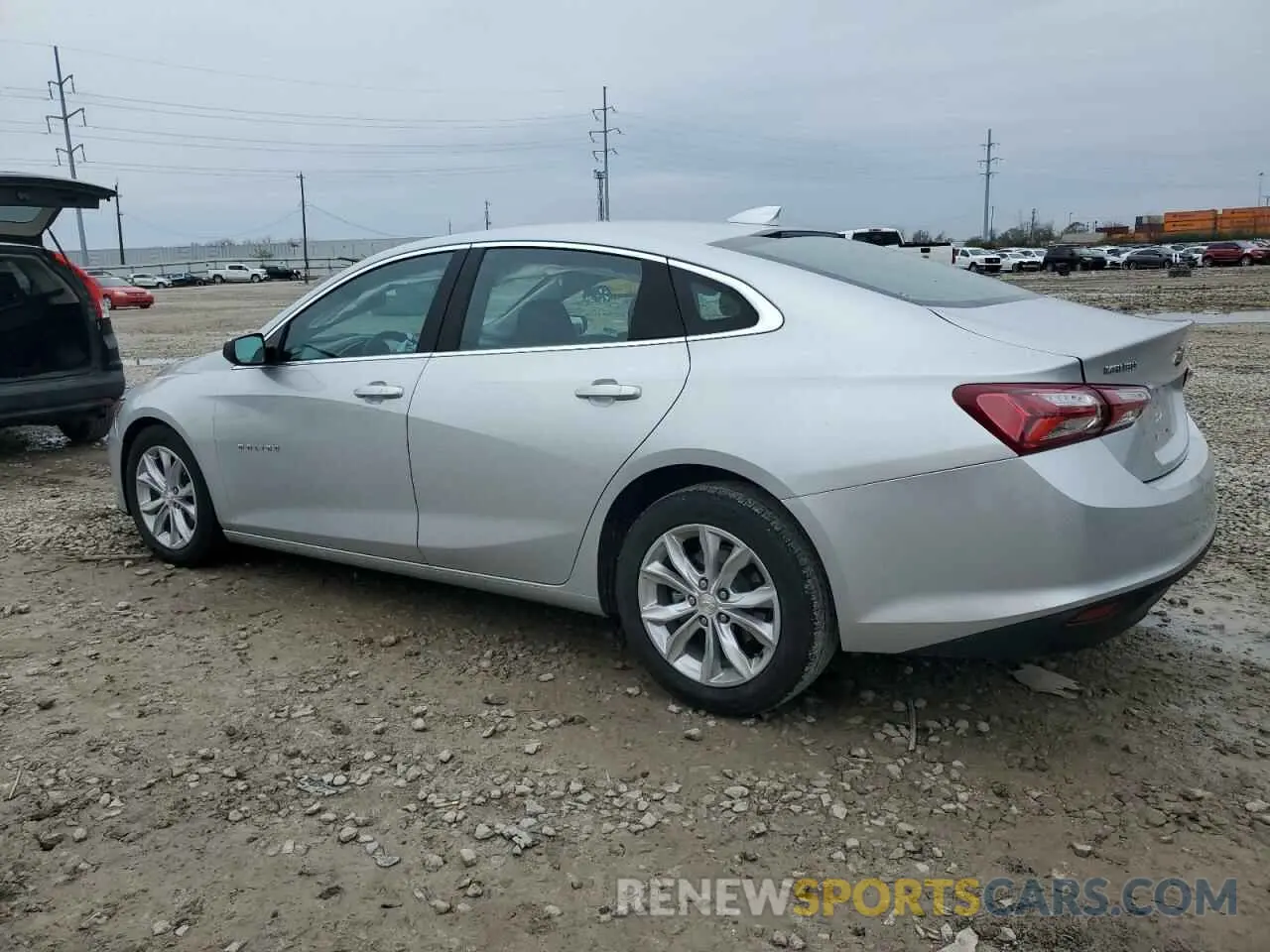2 Photograph of a damaged car 1G1ZD5ST8NF115135 CHEVROLET MALIBU 2022