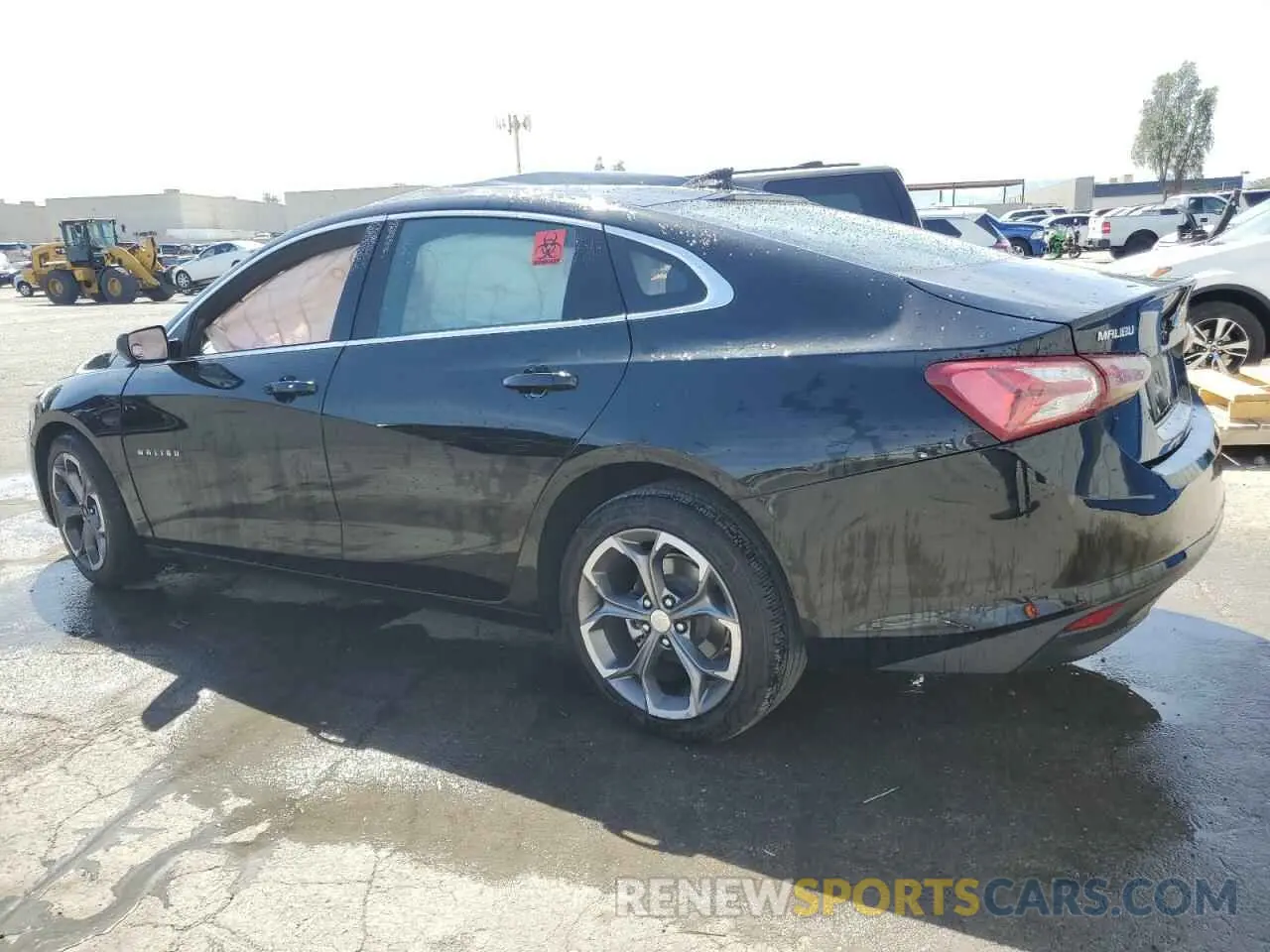 2 Фотография поврежденного автомобиля 1G1ZD5ST8NF117872 CHEVROLET MALIBU 2022