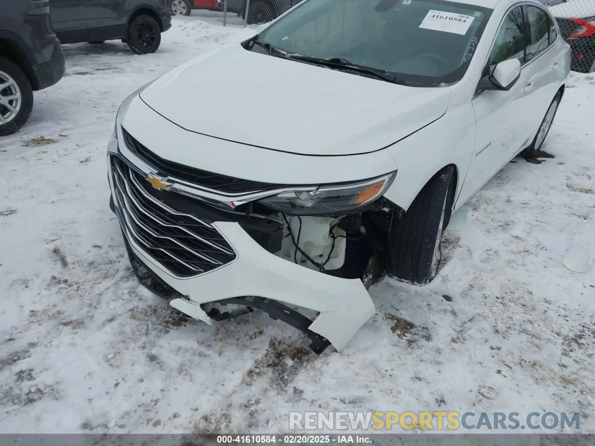 6 Photograph of a damaged car 1G1ZD5ST8NF147440 CHEVROLET MALIBU 2022