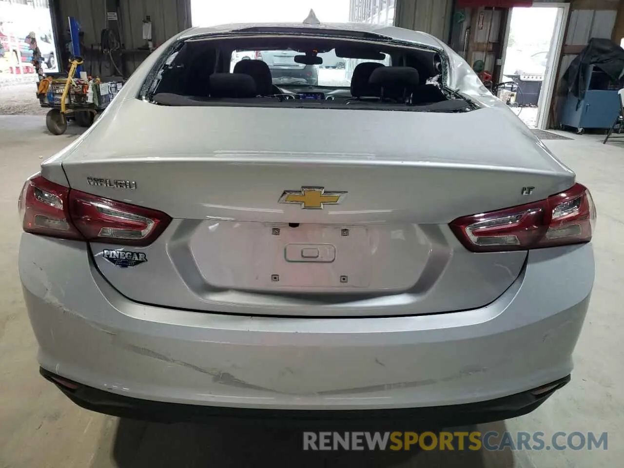 6 Фотография поврежденного автомобиля 1G1ZD5ST8NF147695 CHEVROLET MALIBU 2022