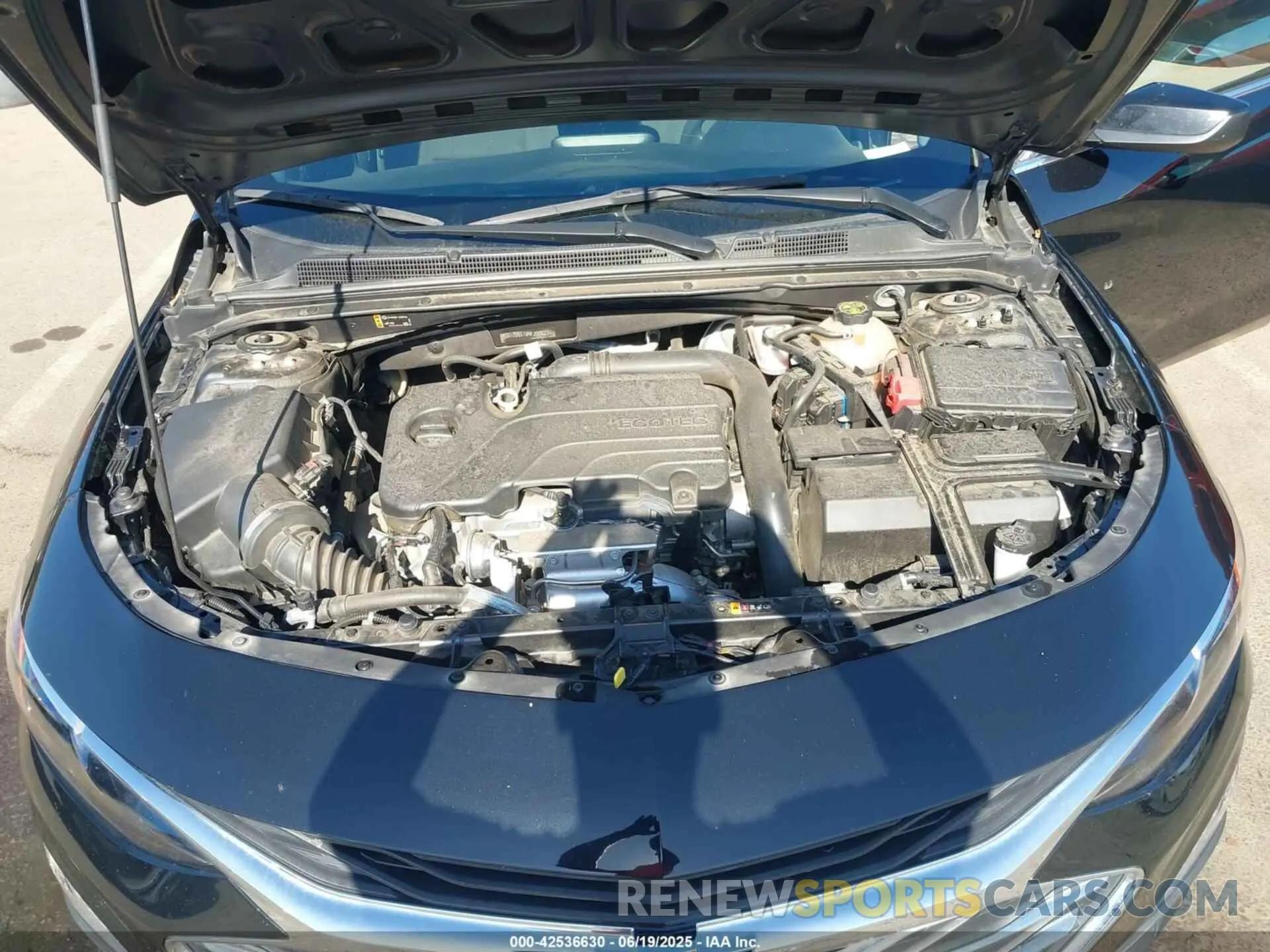 10 Photograph of a damaged car 1G1ZD5ST8NF200623 CHEVROLET MALIBU 2022