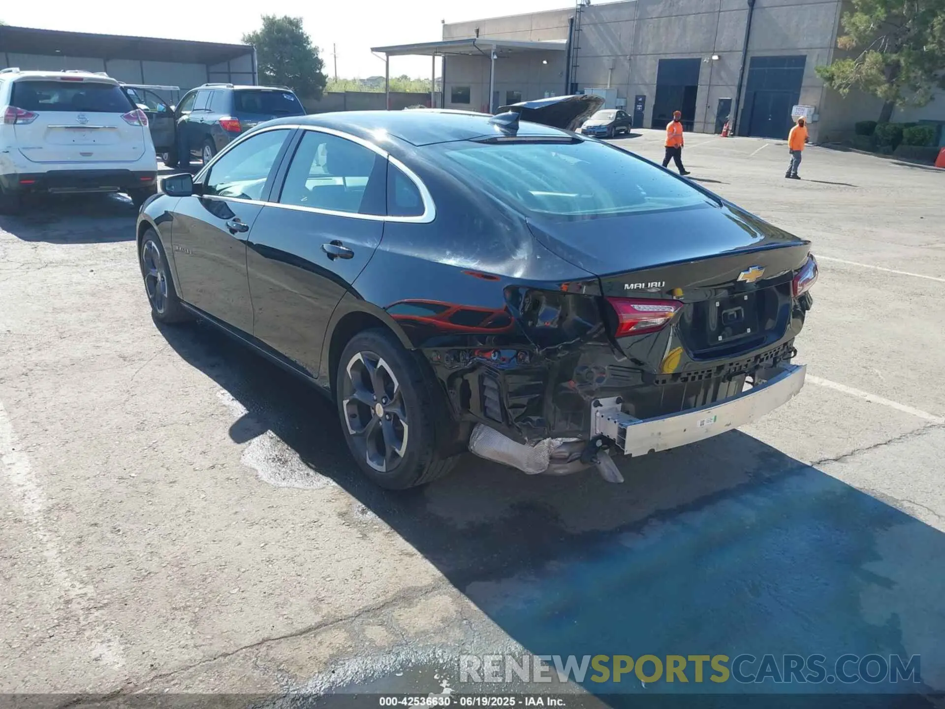 3 Photograph of a damaged car 1G1ZD5ST8NF200623 CHEVROLET MALIBU 2022