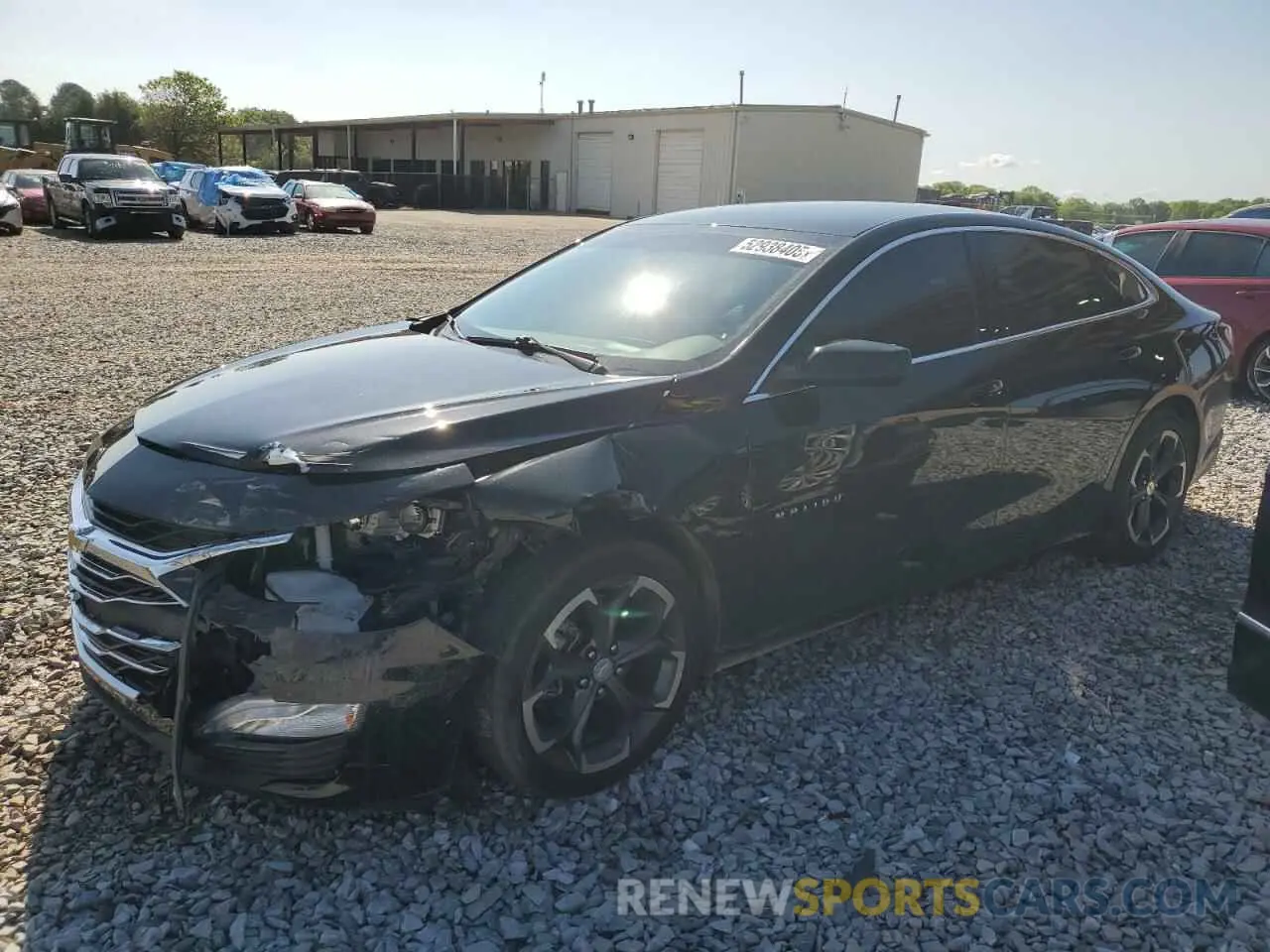 1 Photograph of a damaged car 1G1ZD5ST8NF205482 CHEVROLET MALIBU 2022