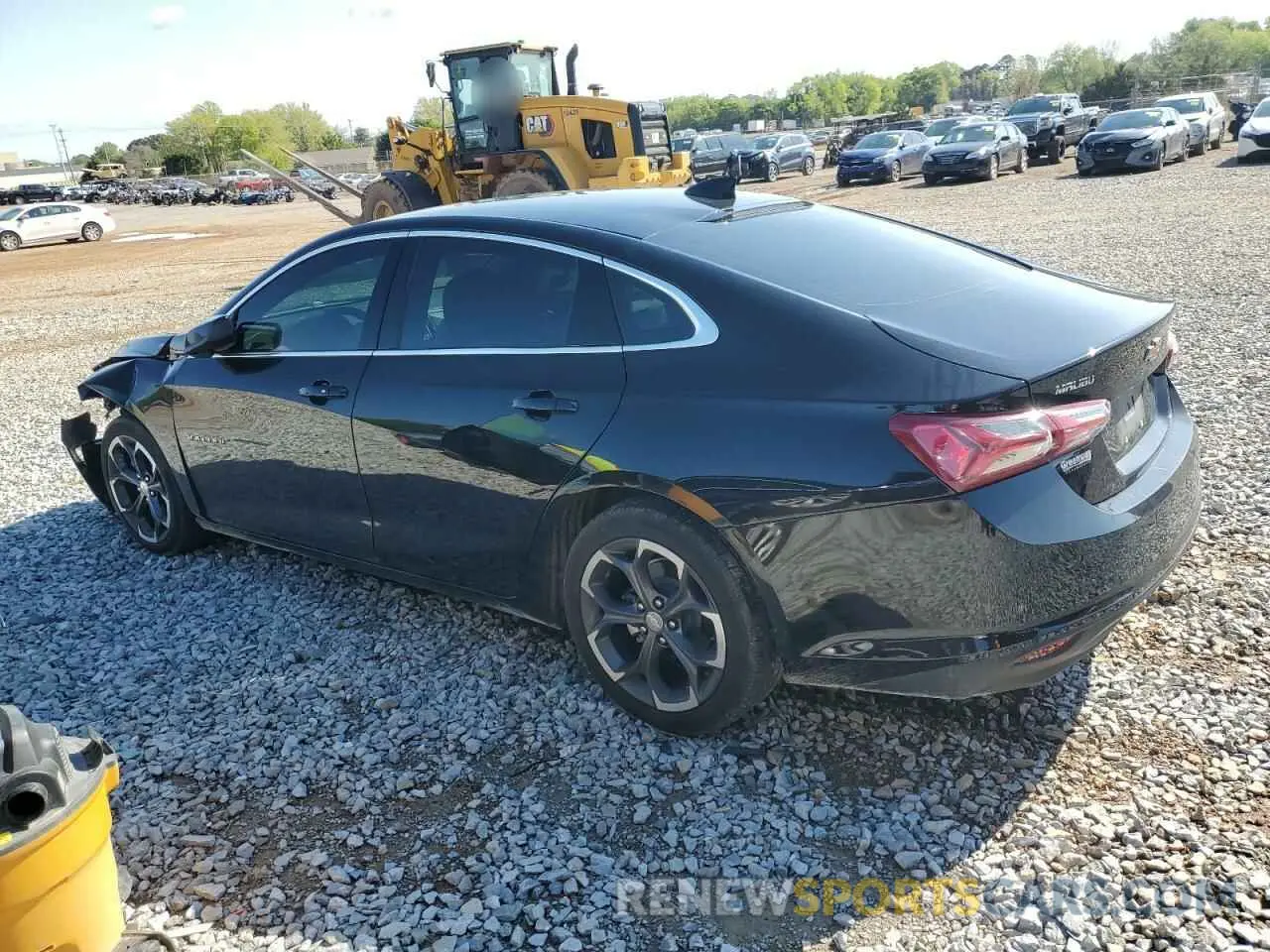 2 Photograph of a damaged car 1G1ZD5ST8NF205482 CHEVROLET MALIBU 2022
