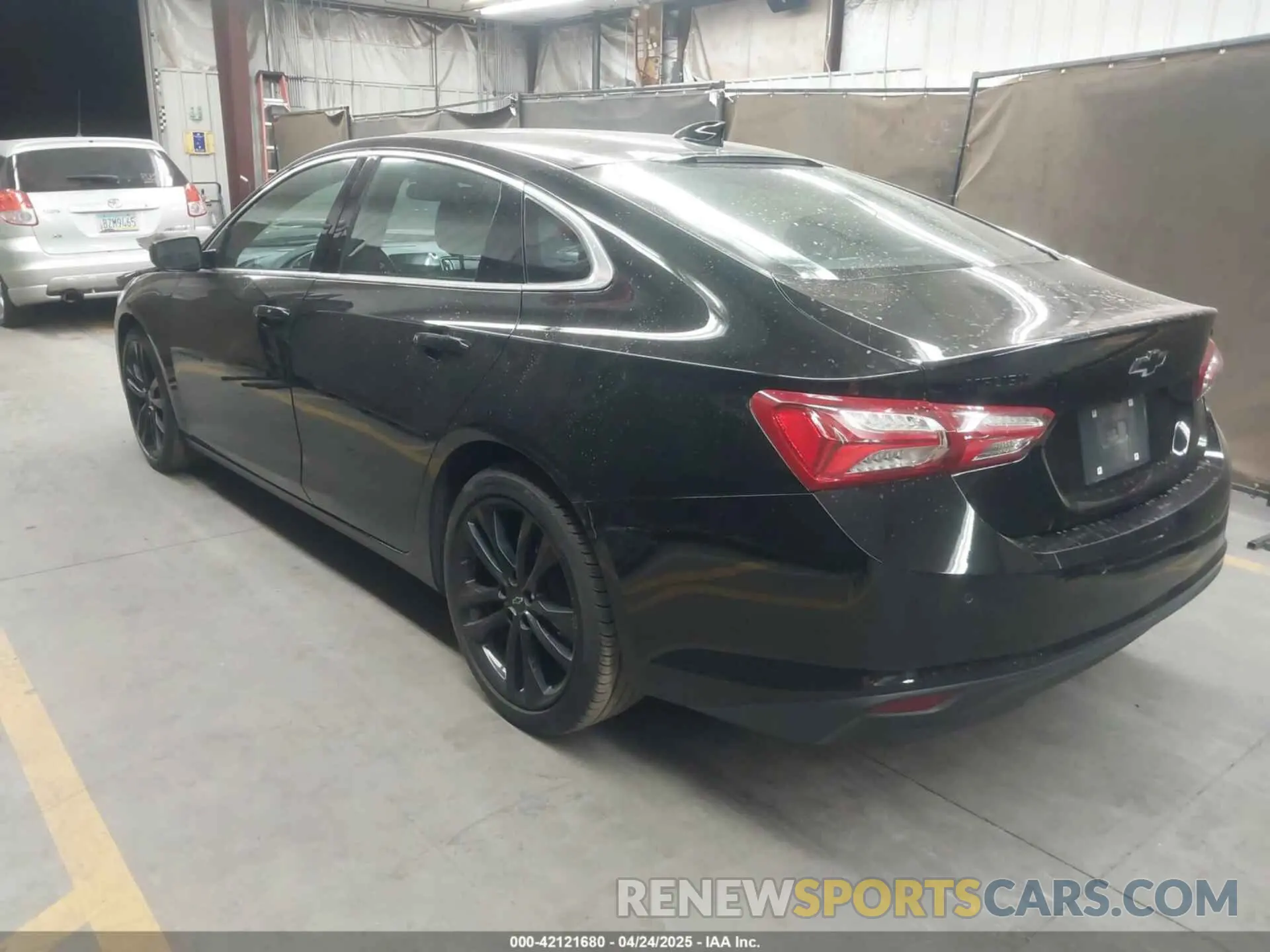 3 Photograph of a damaged car 1G1ZD5ST9NF104662 CHEVROLET MALIBU 2022