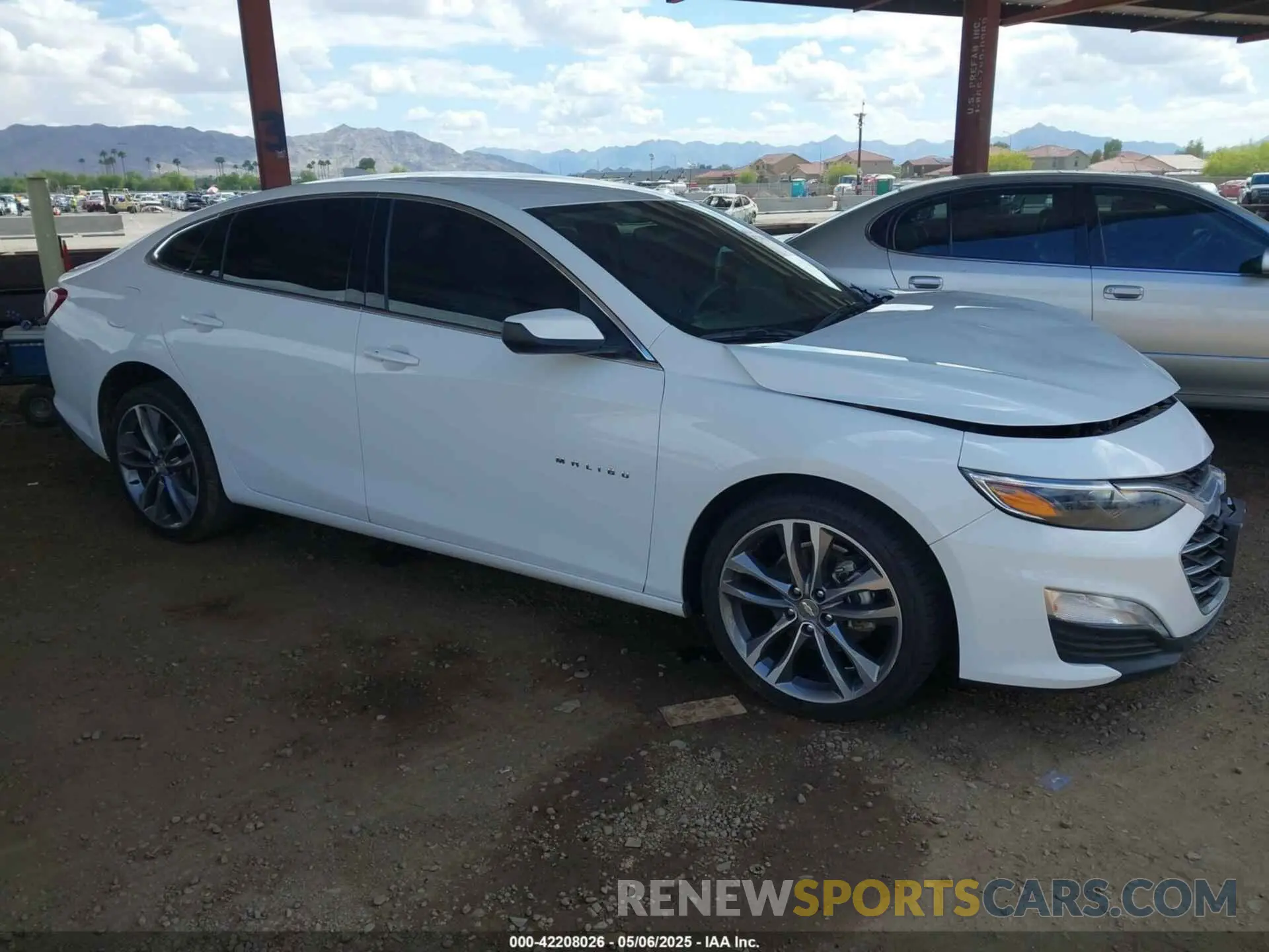 1 Photograph of a damaged car 1G1ZD5ST9NF129416 CHEVROLET MALIBU 2022