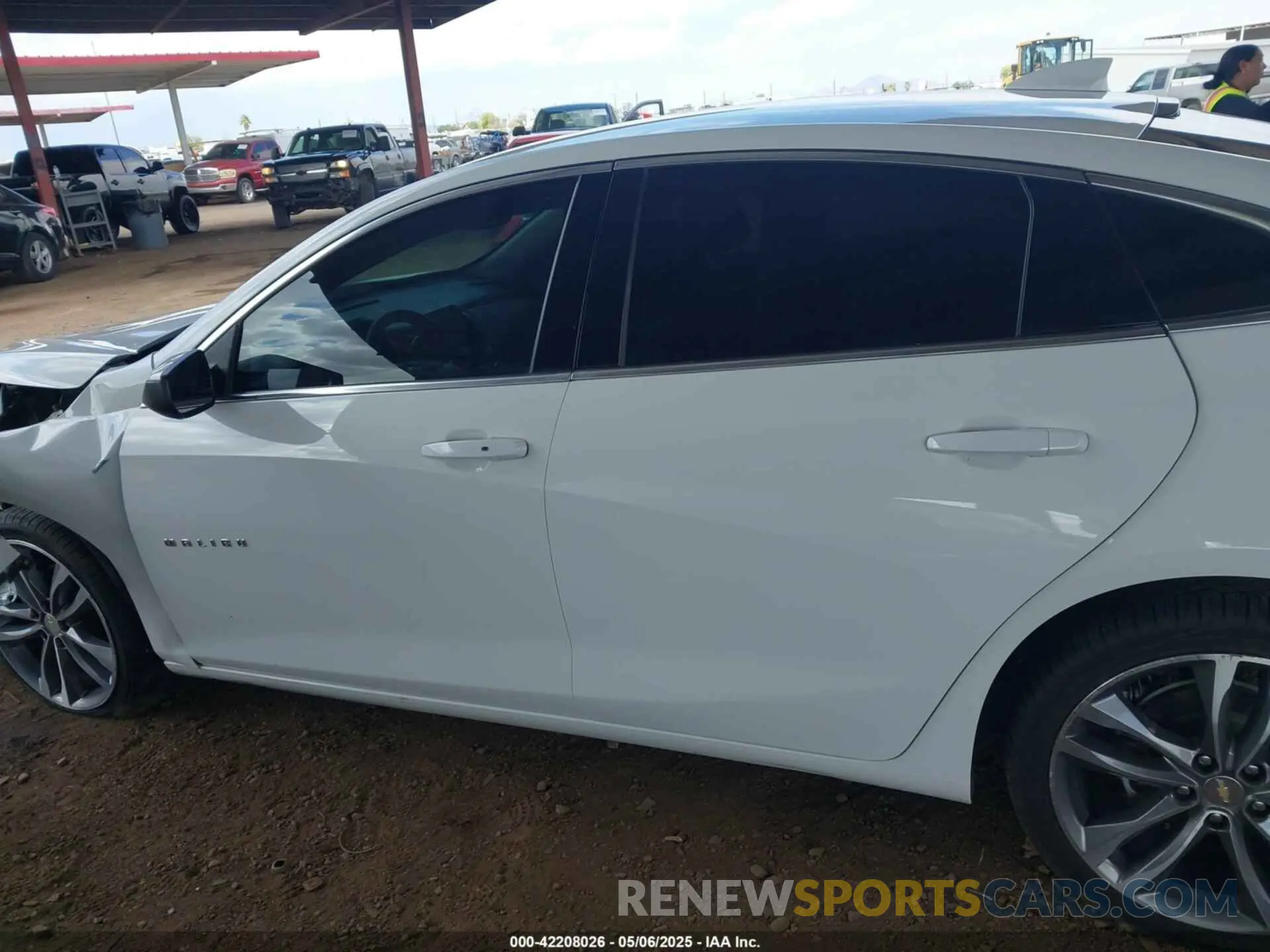 14 Photograph of a damaged car 1G1ZD5ST9NF129416 CHEVROLET MALIBU 2022