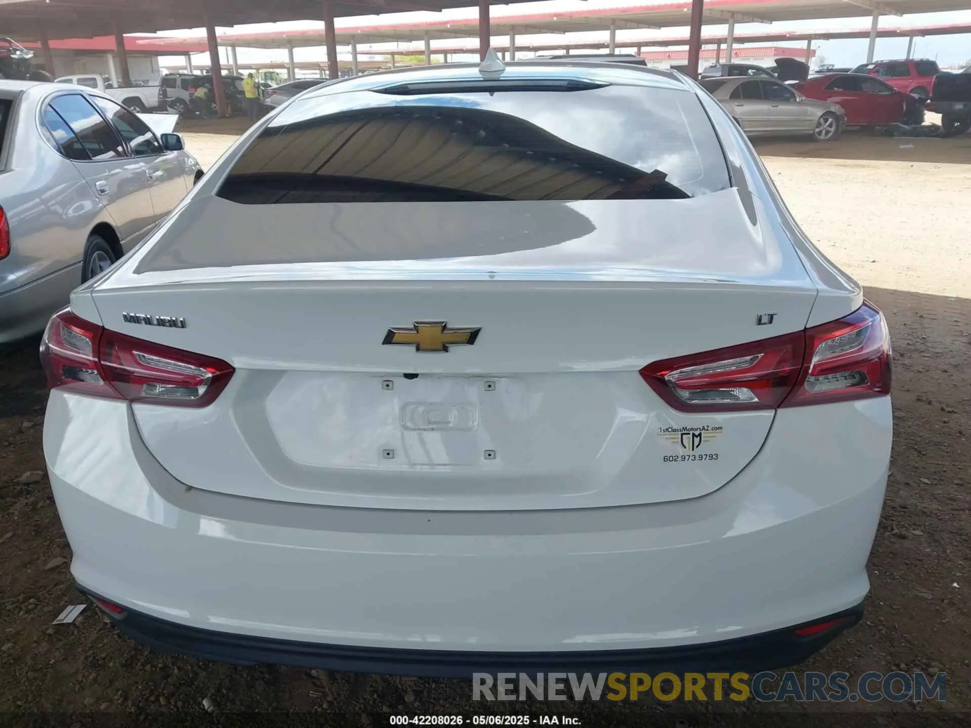 16 Photograph of a damaged car 1G1ZD5ST9NF129416 CHEVROLET MALIBU 2022