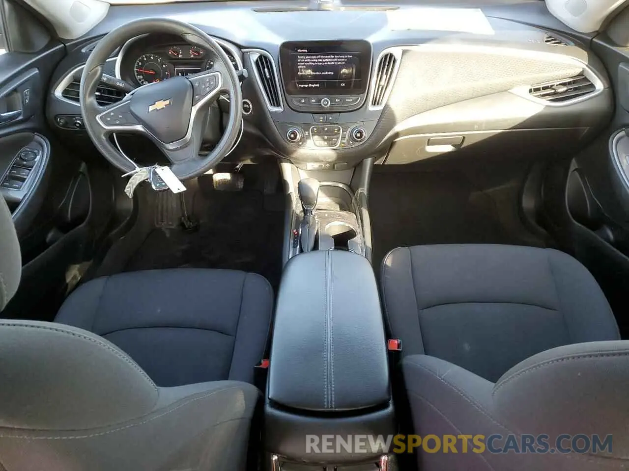 8 Photograph of a damaged car 1G1ZD5ST9NF144031 CHEVROLET MALIBU 2022
