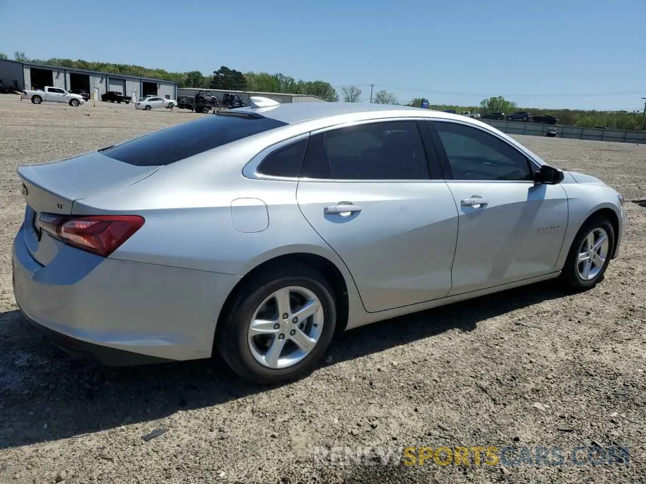 3 Photograph of a damaged car 1G1ZD5ST9NF147267 CHEVROLET MALIBU 2022