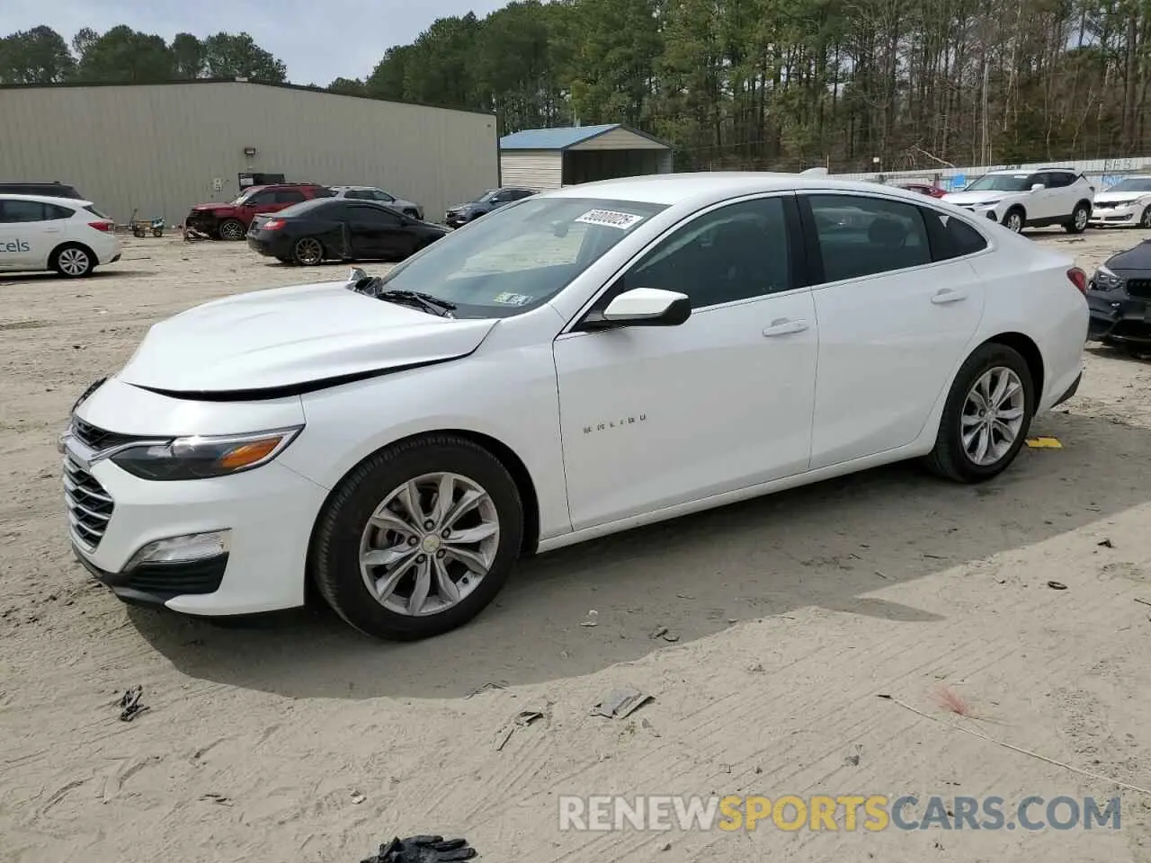 1 Photograph of a damaged car 1G1ZD5ST9NF169043 CHEVROLET MALIBU 2022