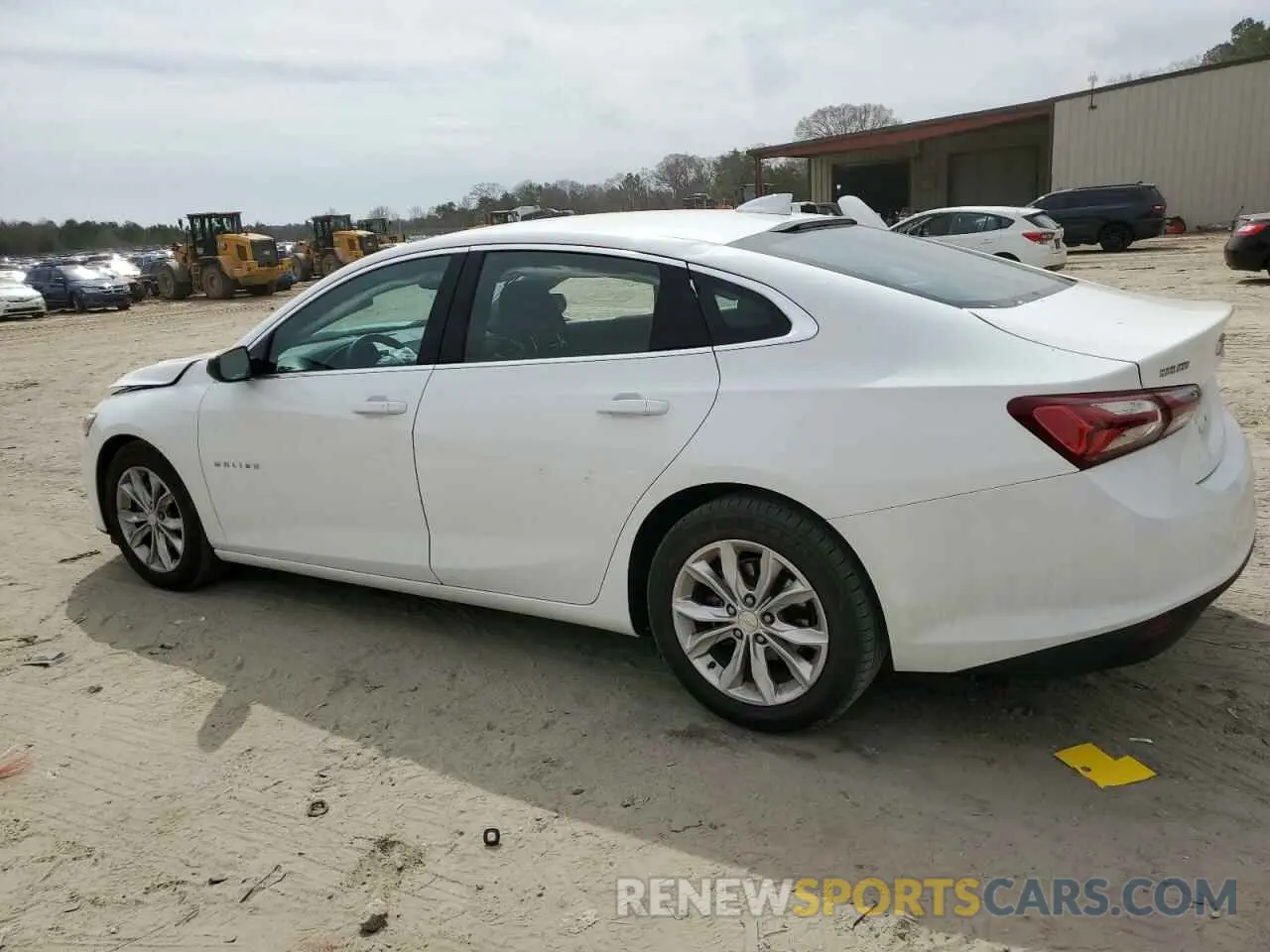 2 Photograph of a damaged car 1G1ZD5ST9NF169043 CHEVROLET MALIBU 2022
