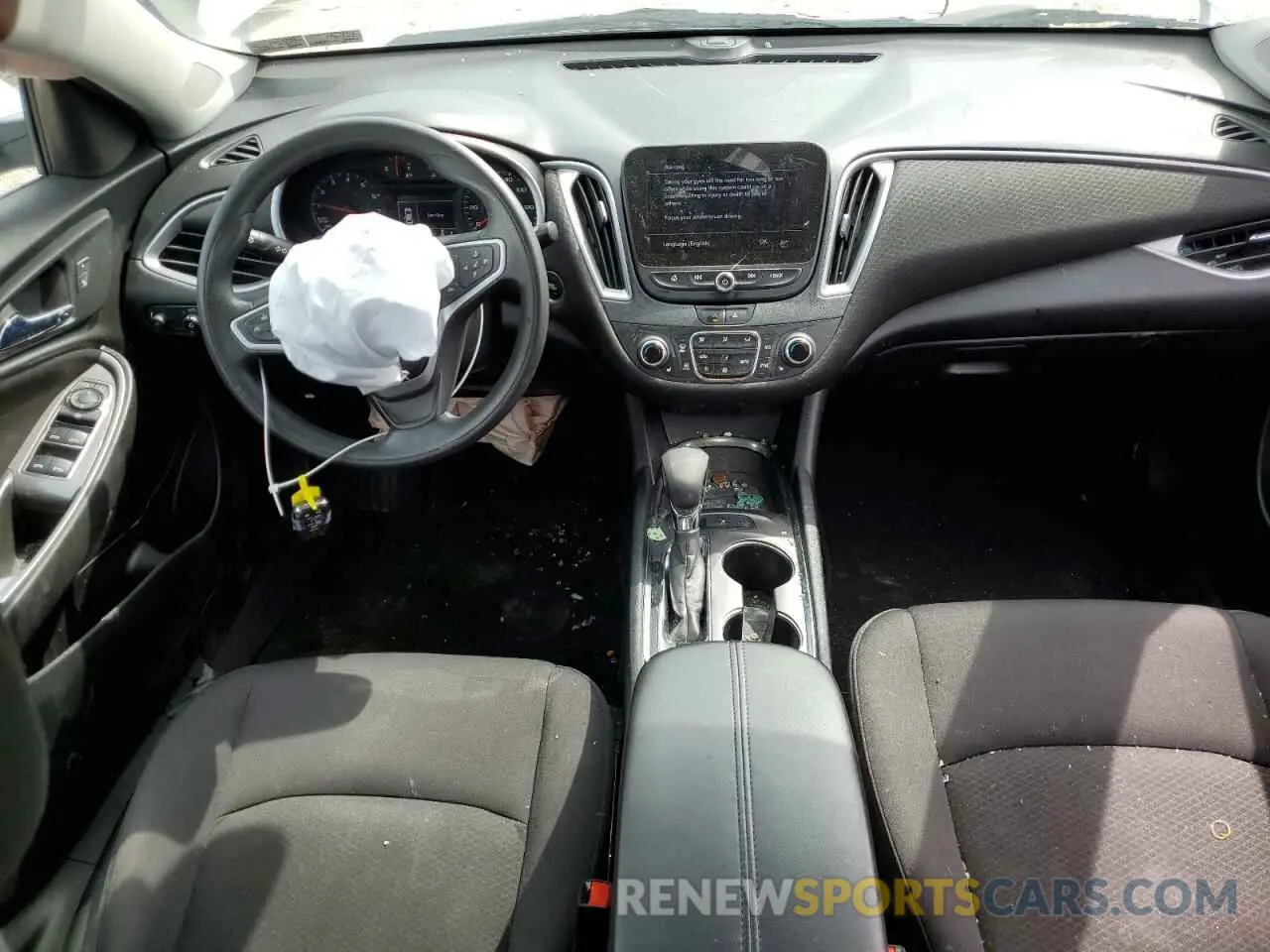8 Photograph of a damaged car 1G1ZD5ST9NF169043 CHEVROLET MALIBU 2022