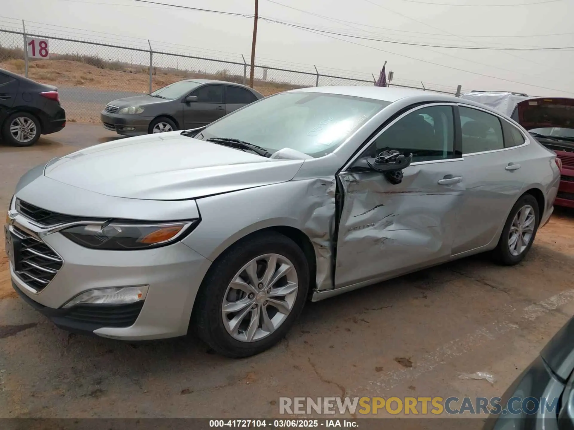 14 Photograph of a damaged car 1G1ZD5ST9NF175294 CHEVROLET MALIBU 2022