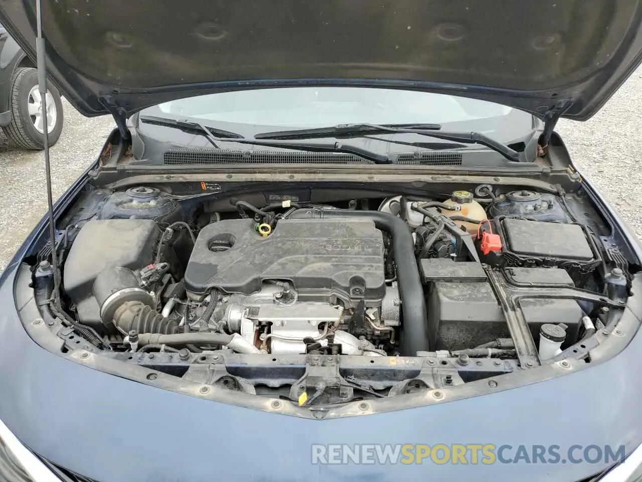 11 Photograph of a damaged car 1G1ZD5ST9NF184948 CHEVROLET MALIBU 2022