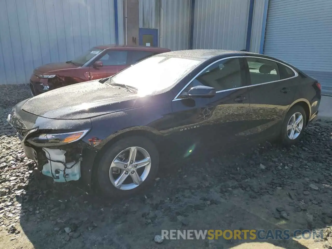 1 Photograph of a damaged car 1G1ZD5ST9NF193519 CHEVROLET MALIBU 2022