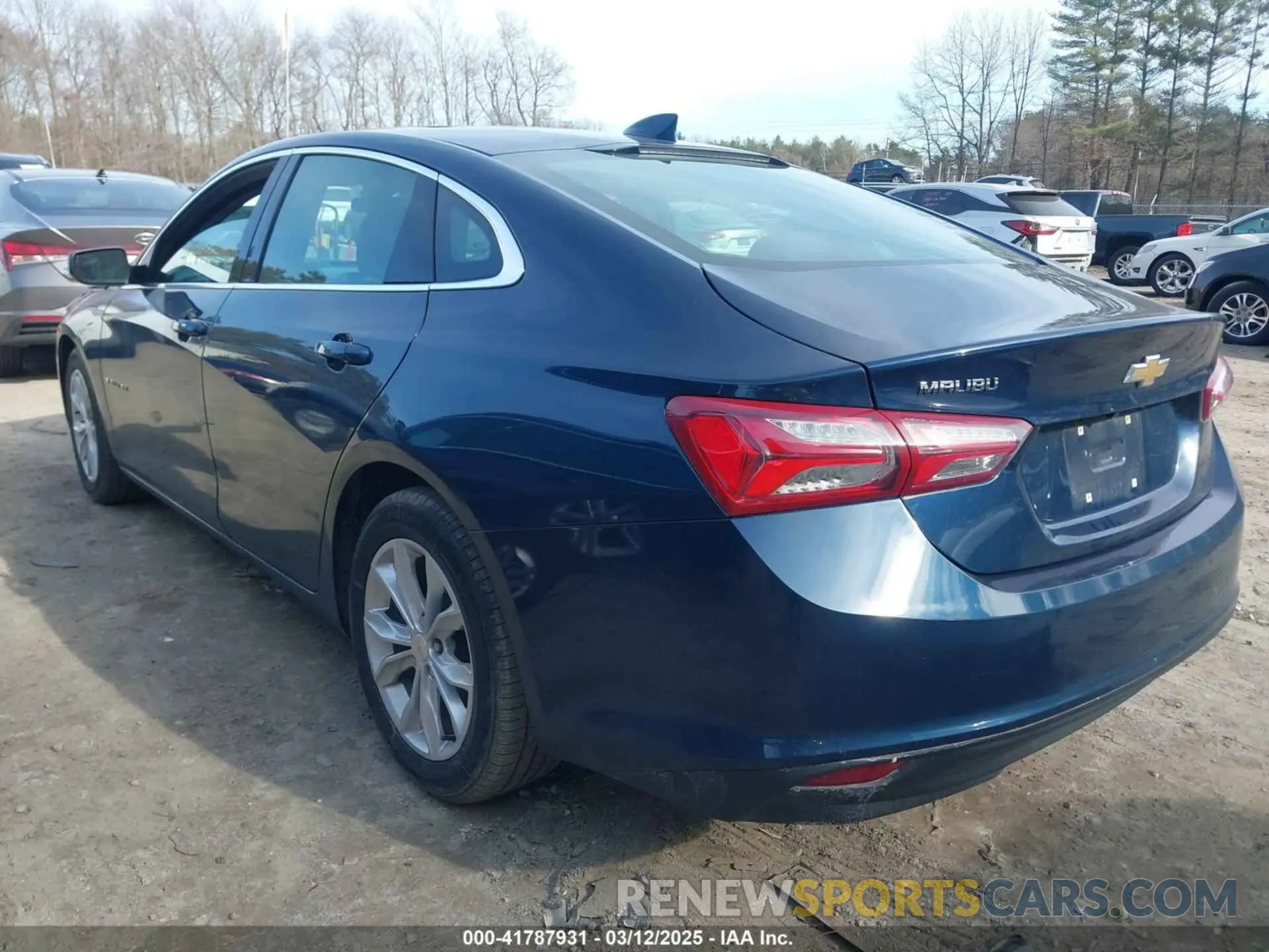 3 Photograph of a damaged car 1G1ZD5STXNF120353 CHEVROLET MALIBU 2022