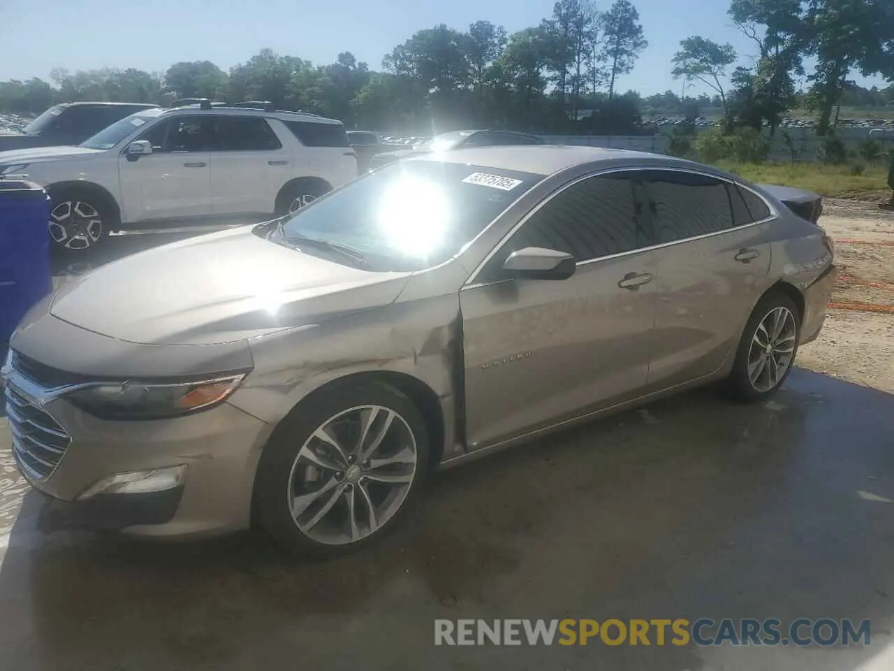 1 Photograph of a damaged car 1G1ZD5STXNF121468 CHEVROLET MALIBU 2022