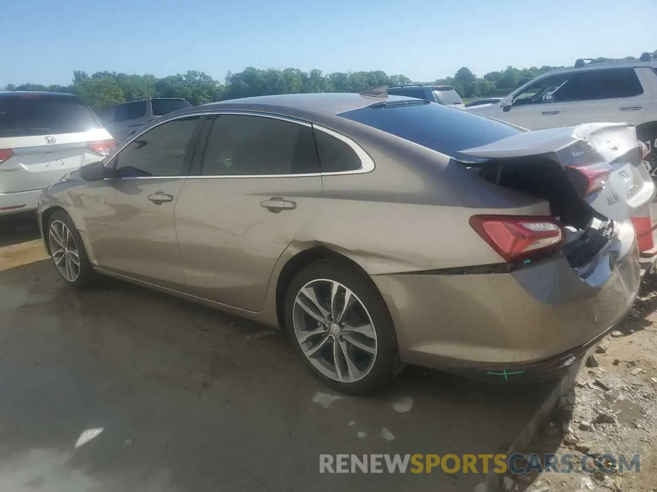 2 Photograph of a damaged car 1G1ZD5STXNF121468 CHEVROLET MALIBU 2022