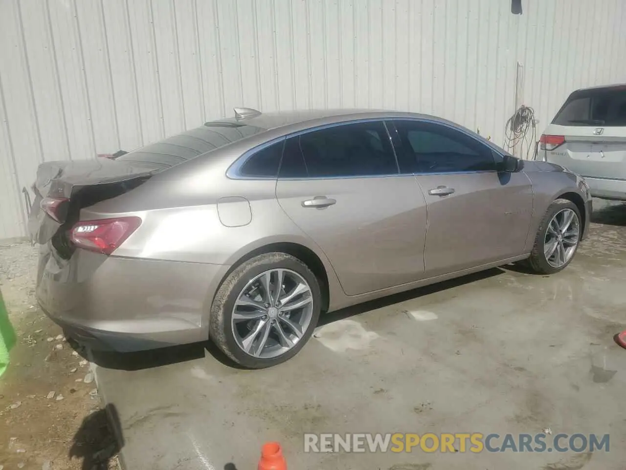 3 Photograph of a damaged car 1G1ZD5STXNF121468 CHEVROLET MALIBU 2022