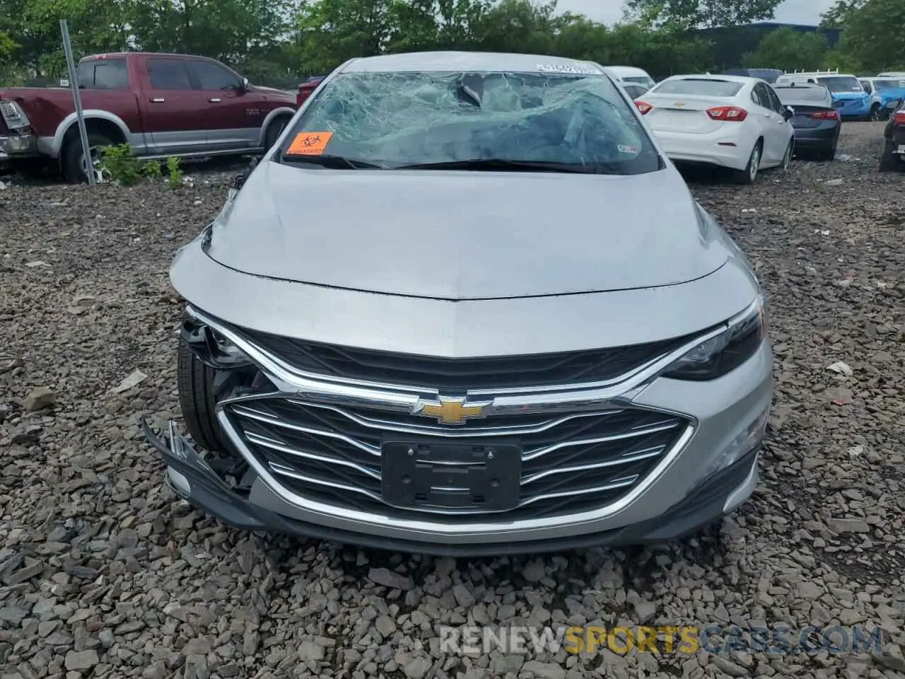 5 Photograph of a damaged car 1G1ZD5STXNF131398 CHEVROLET MALIBU 2022
