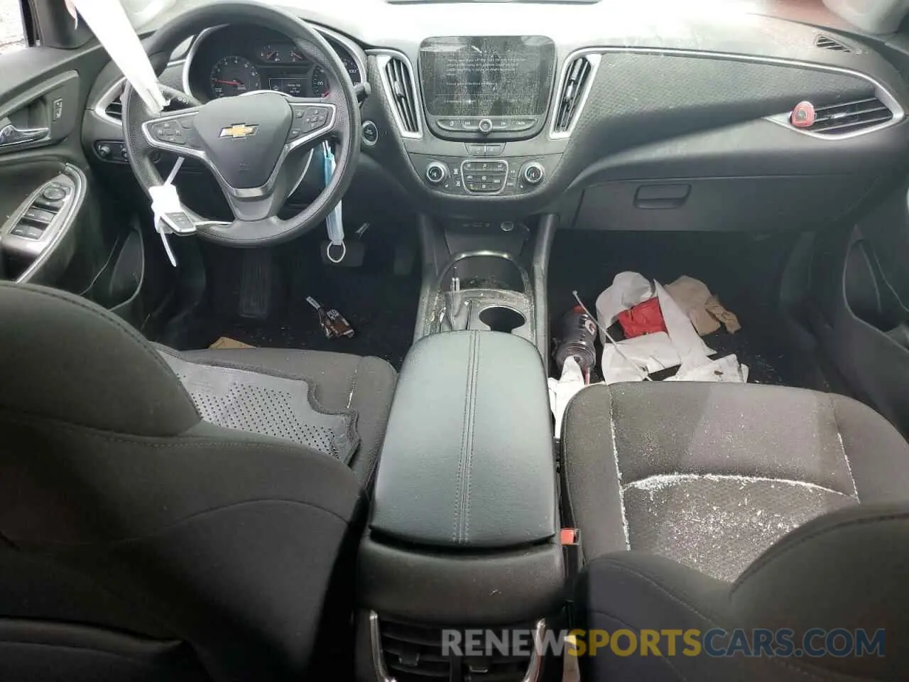 8 Photograph of a damaged car 1G1ZD5STXNF131398 CHEVROLET MALIBU 2022